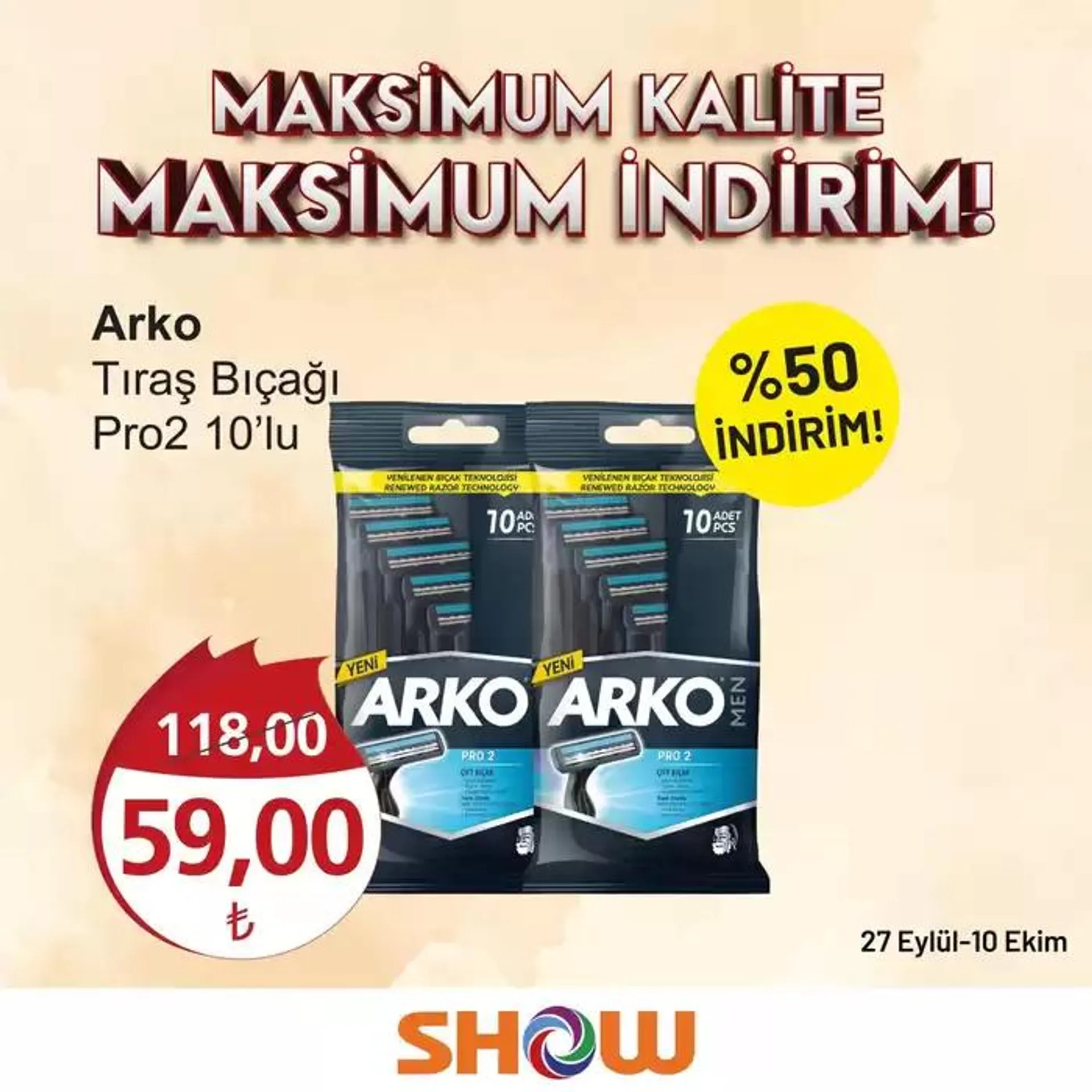 Katalog Show Market katalog 3 Ekim - 17 Ekim 2024 - aktüel Sayfa 3