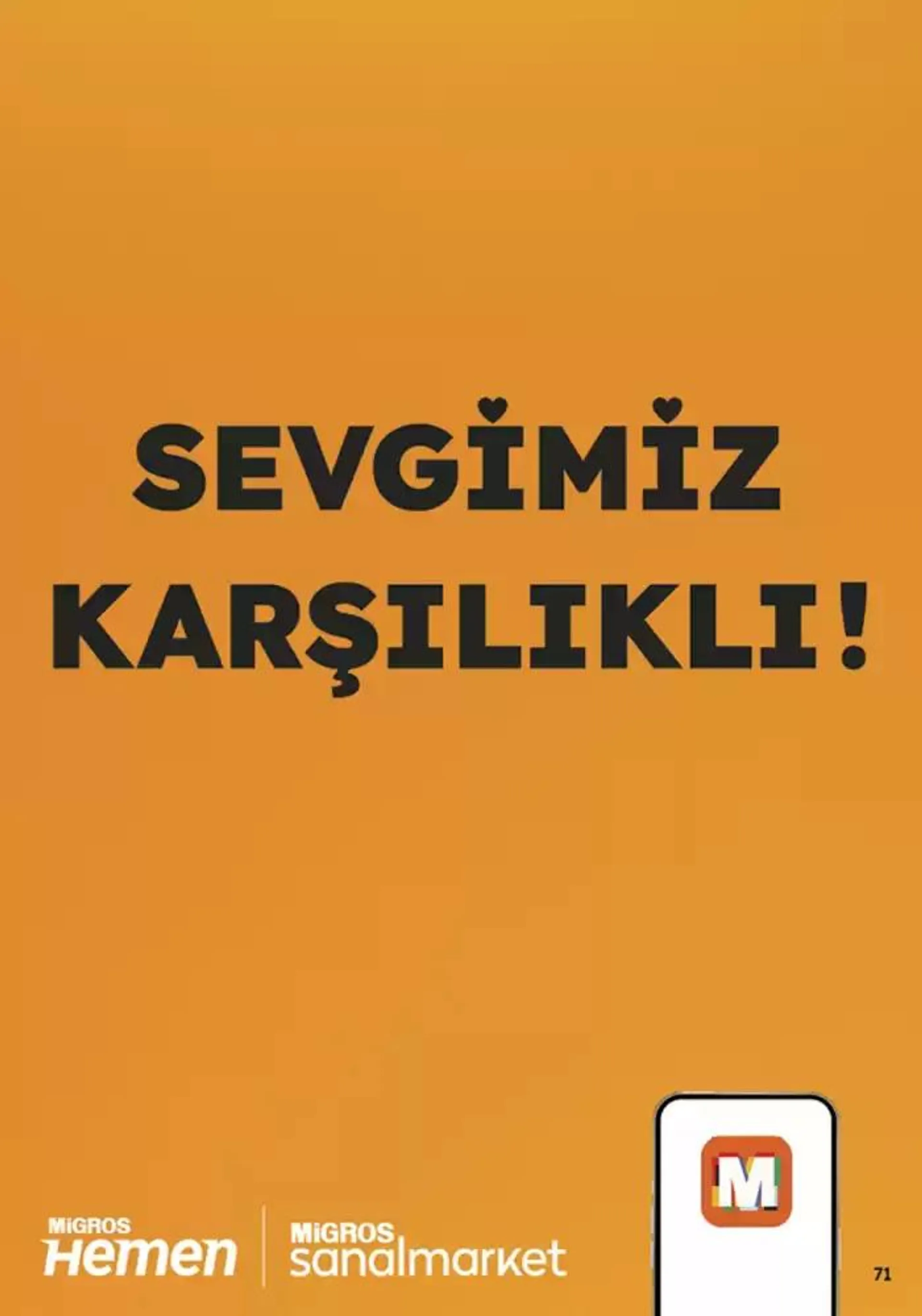 Katalog Migros katalog 24 Ekim - 7 Kasım 2024 - aktüel Sayfa 71