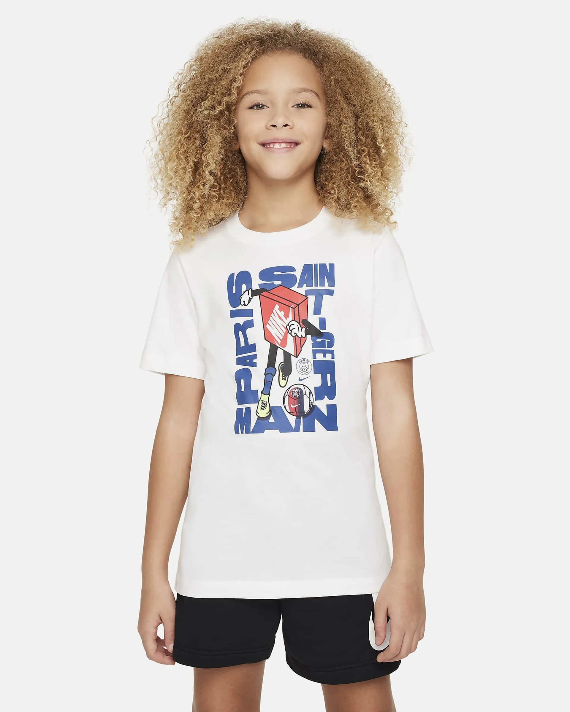 Nike Genç Çocuk Futbol Tişörtü