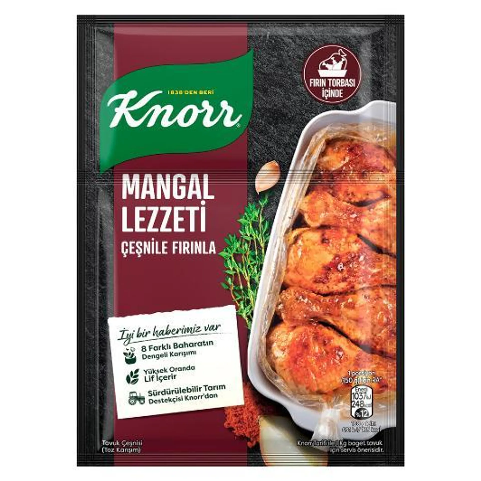 Knorr Harç Fırında Tavuk Mangal Lezzeti 29 gr