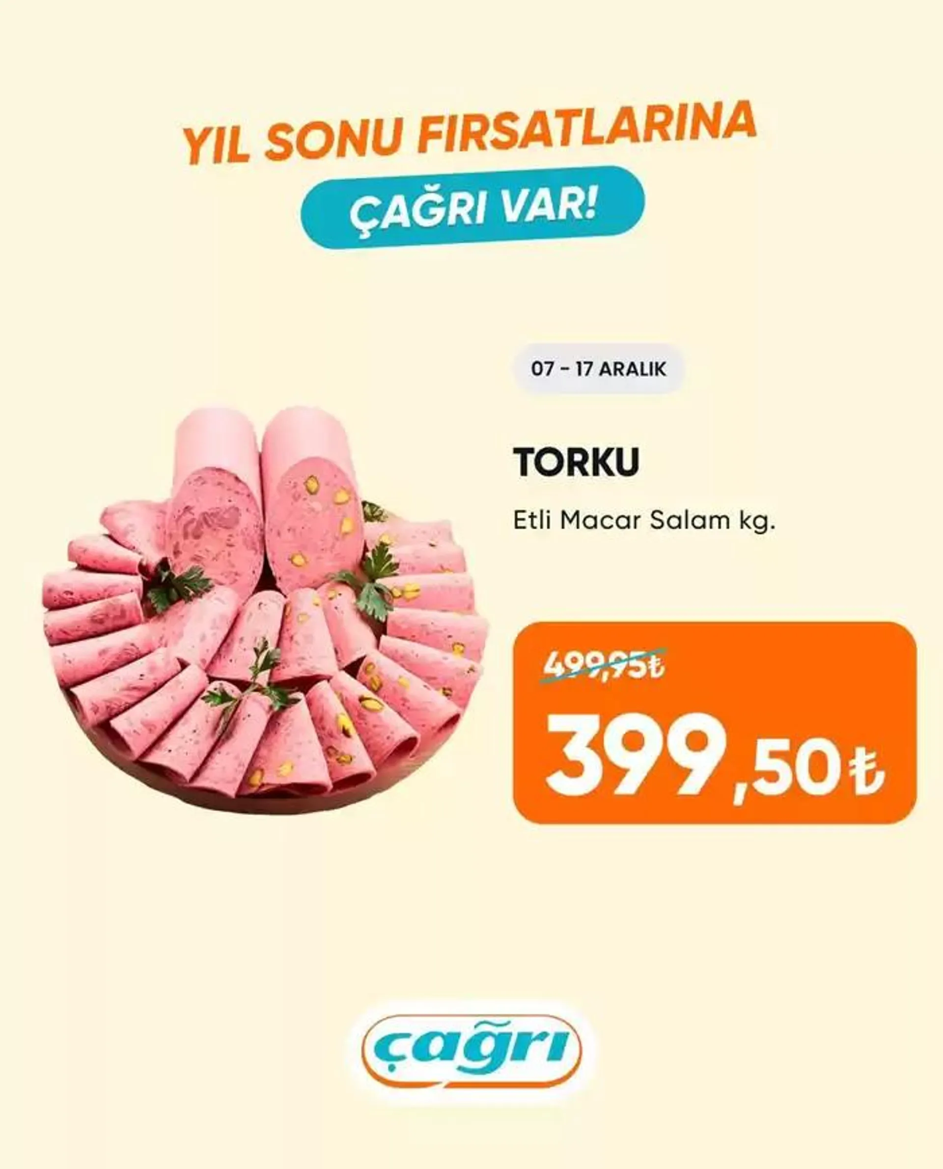 Katalog Çağrı Market katalog 10 Aralık - 24 Aralık 2024 - aktüel Sayfa 6