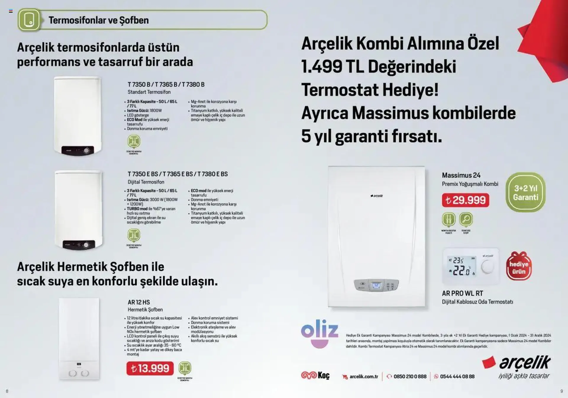 Katalog Arçelik İklimlendirme Kataloğu 1 Ekim - 15 Ekim 2024 - aktüel Sayfa 5