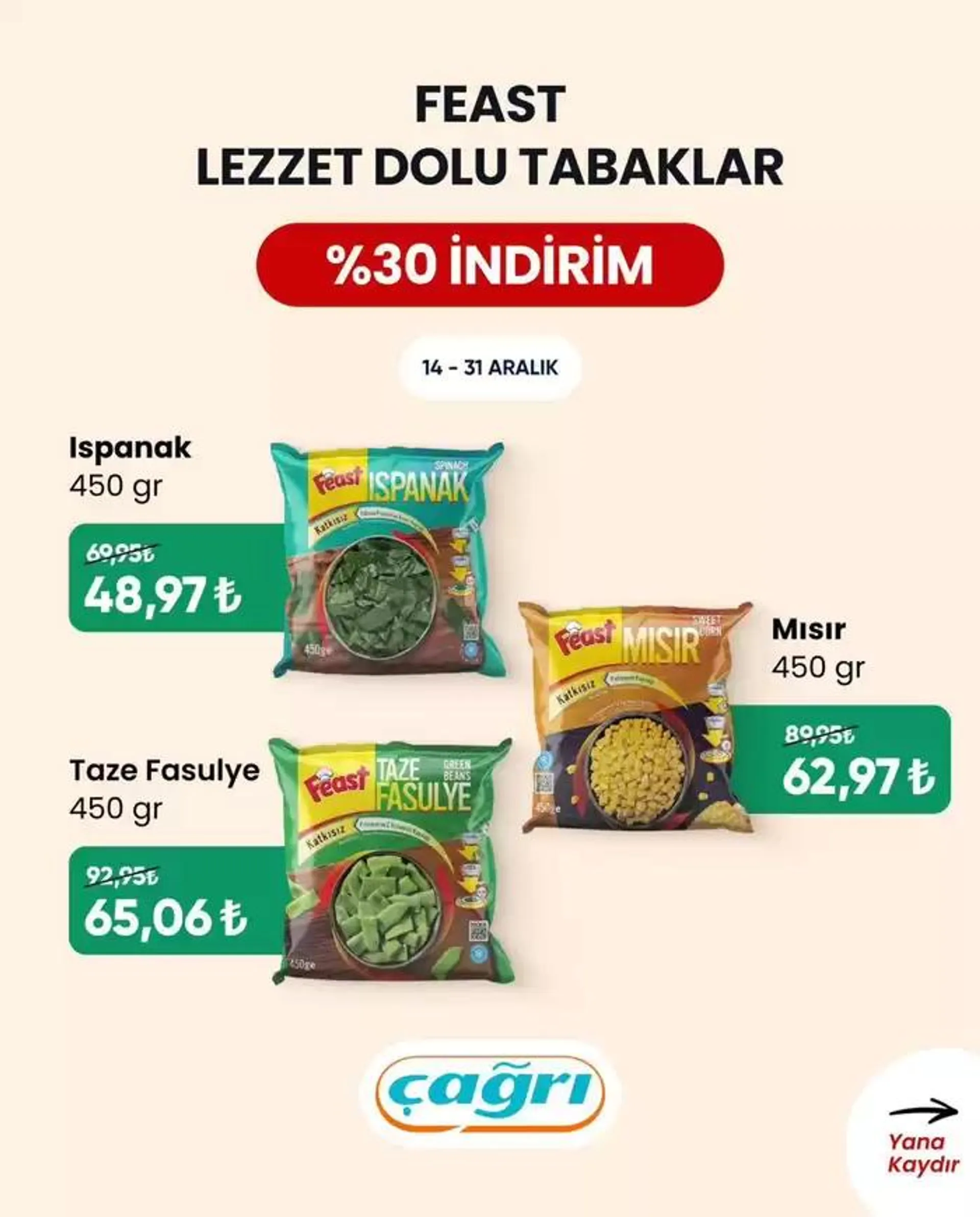 Katalog Çağrı Market katalog 19 Aralık - 2 Ocak 2025 - aktüel Sayfa 4