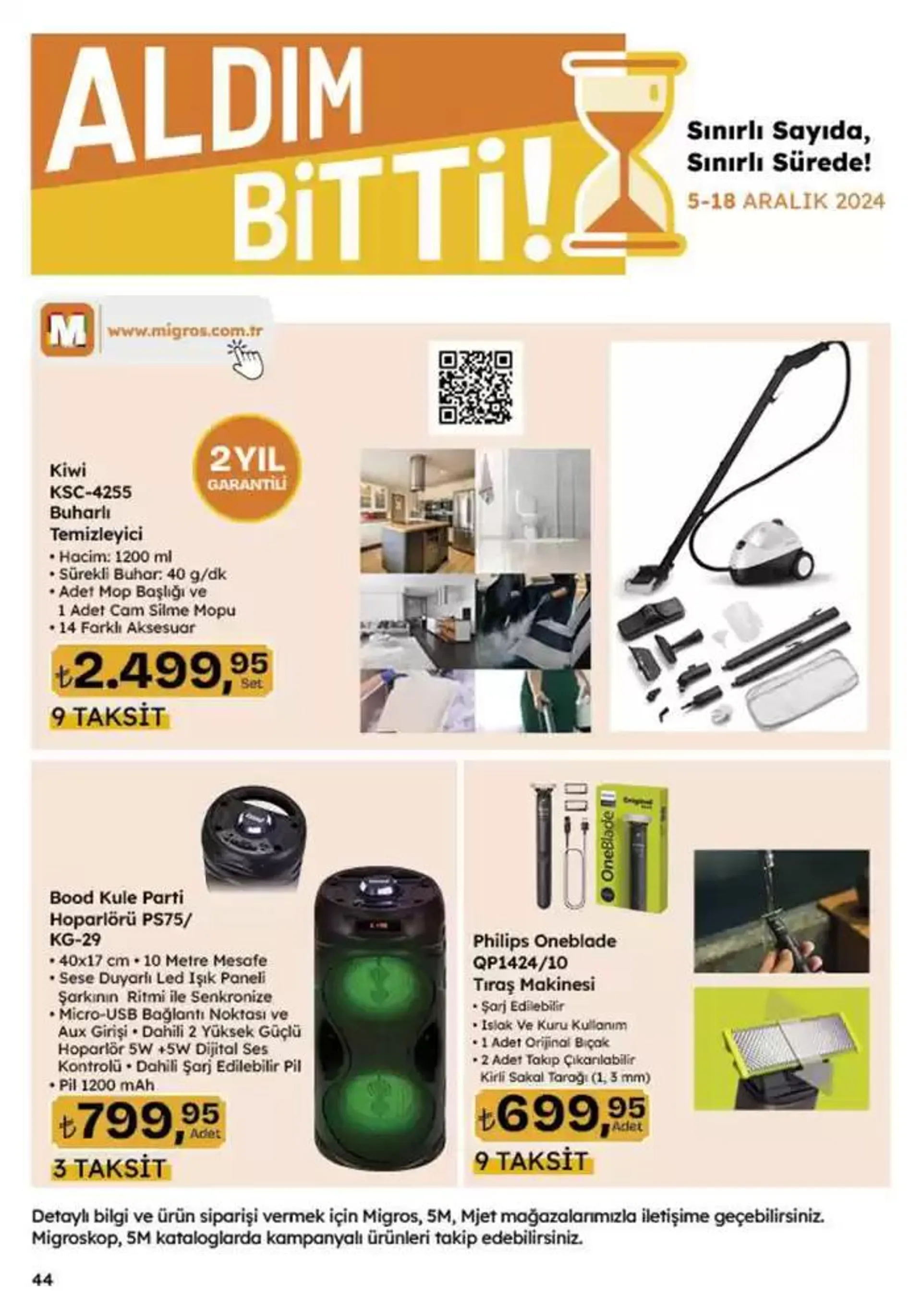 Katalog Migros katalog 18 Aralık - 1 Ocak 2025 - aktüel Sayfa 121