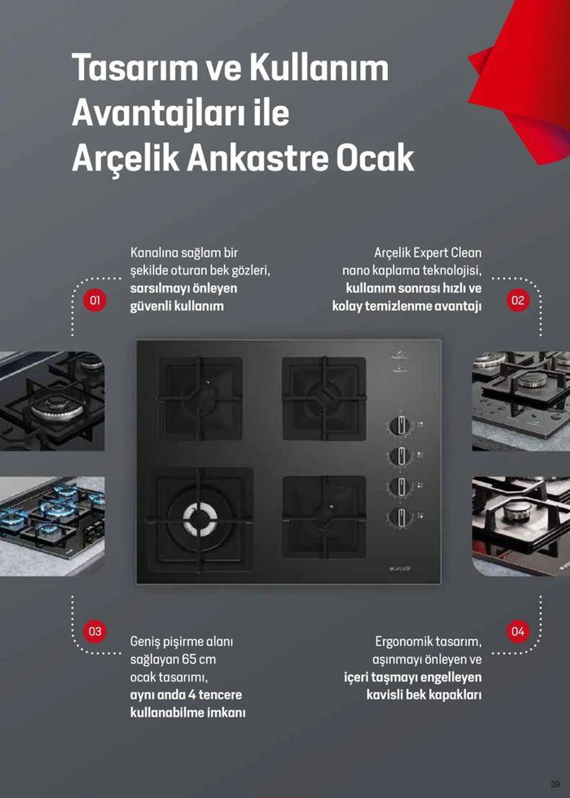 Katalog Arçelik Genel Kataloğu 5 Haziran - 19 Haziran 2024 - aktüel Sayfa 39