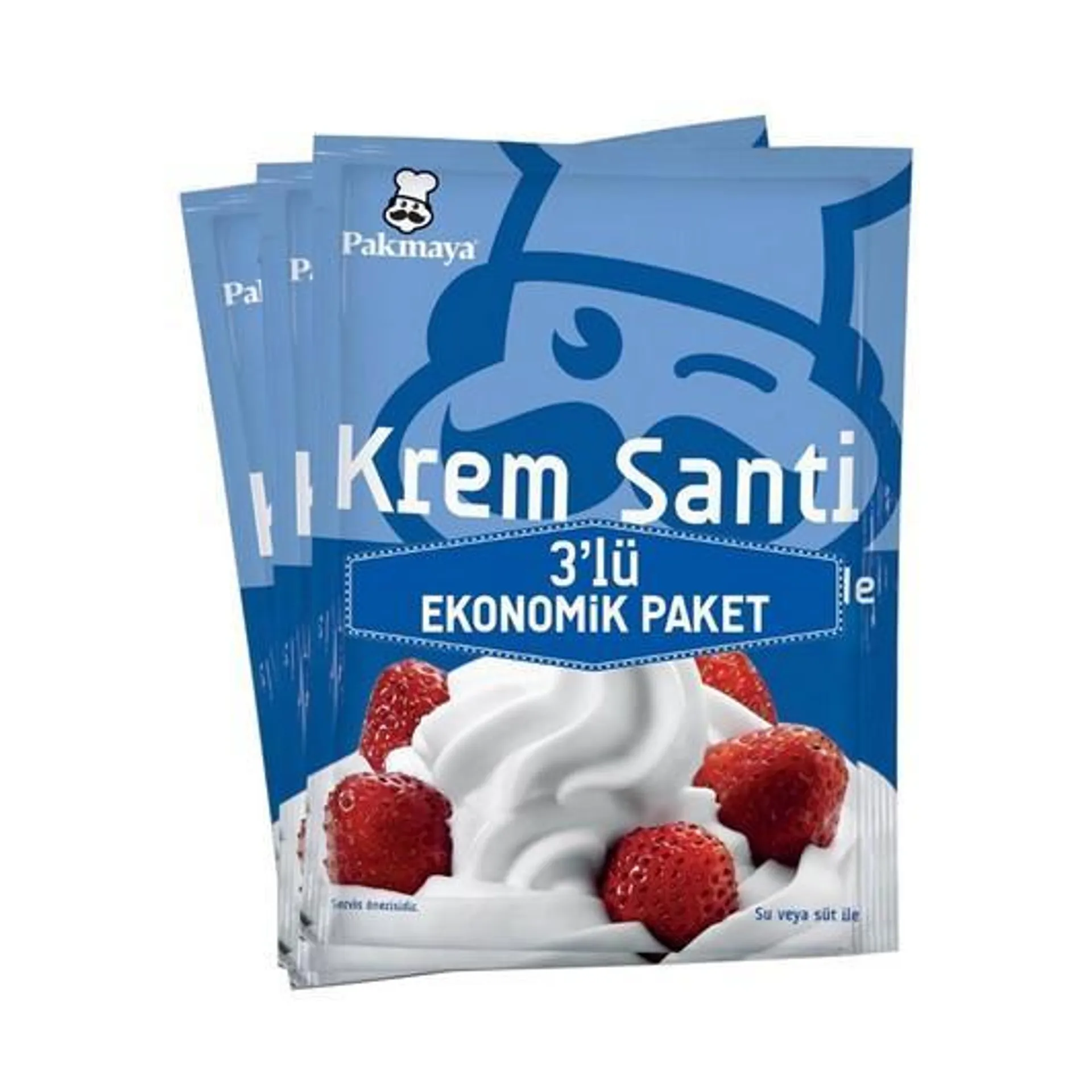 Pakmaya Krem Şanti 3x75 gr