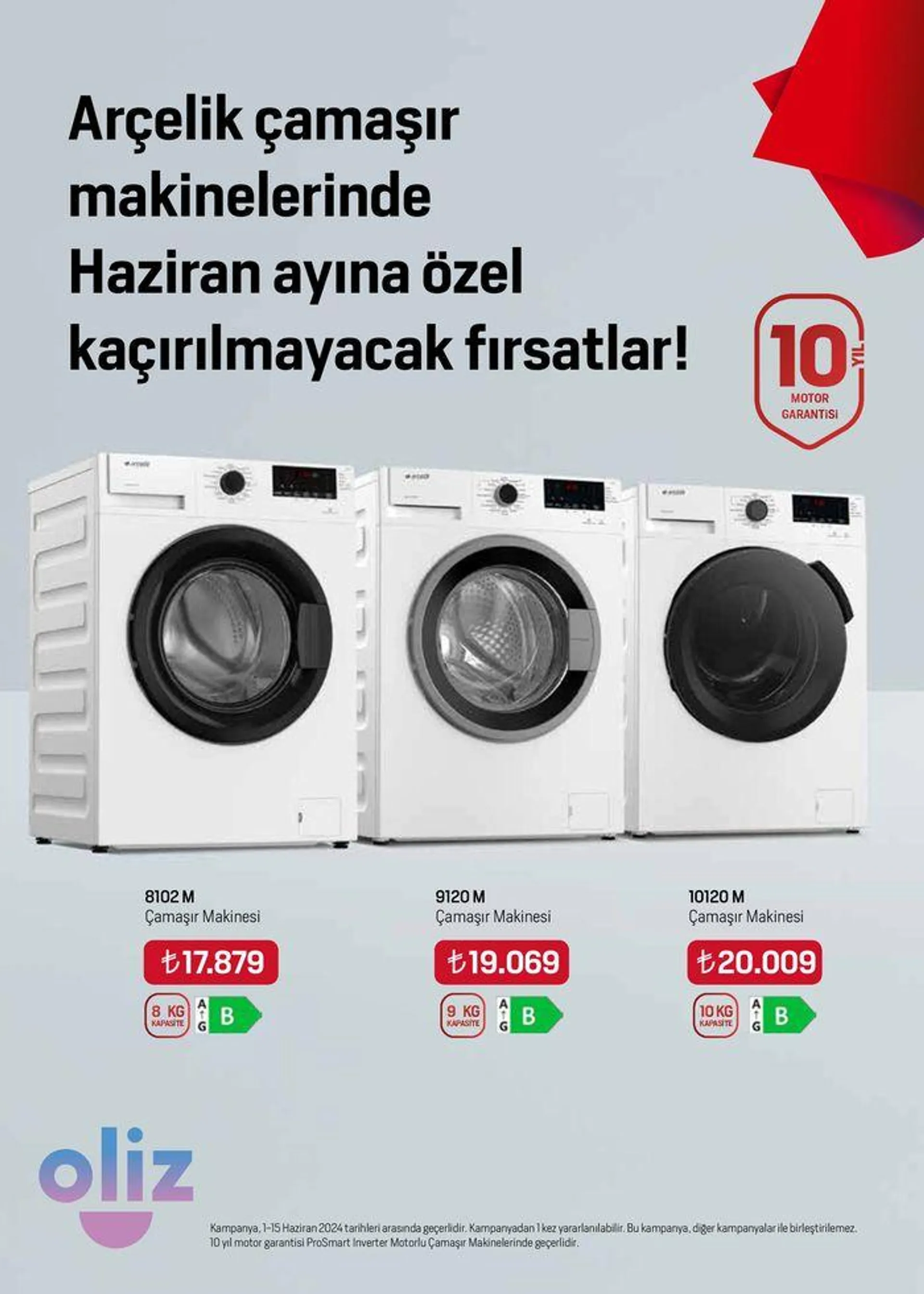 Katalog Arçelik Genel Kataloğu 5 Haziran - 19 Haziran 2024 - aktüel Sayfa 16