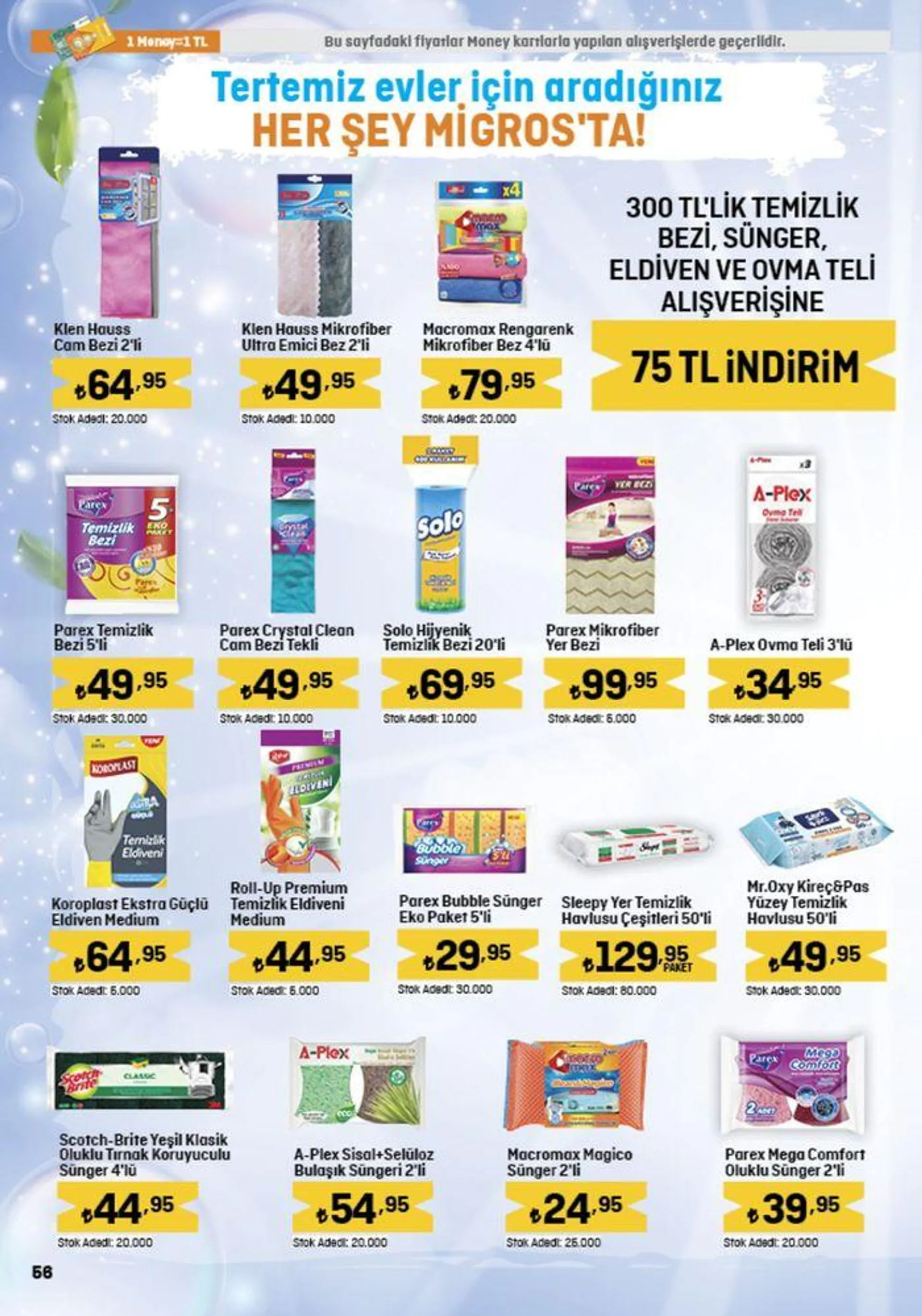 Katalog Migros katalog 5 Temmuz - 19 Temmuz 2024 - aktüel Sayfa 56