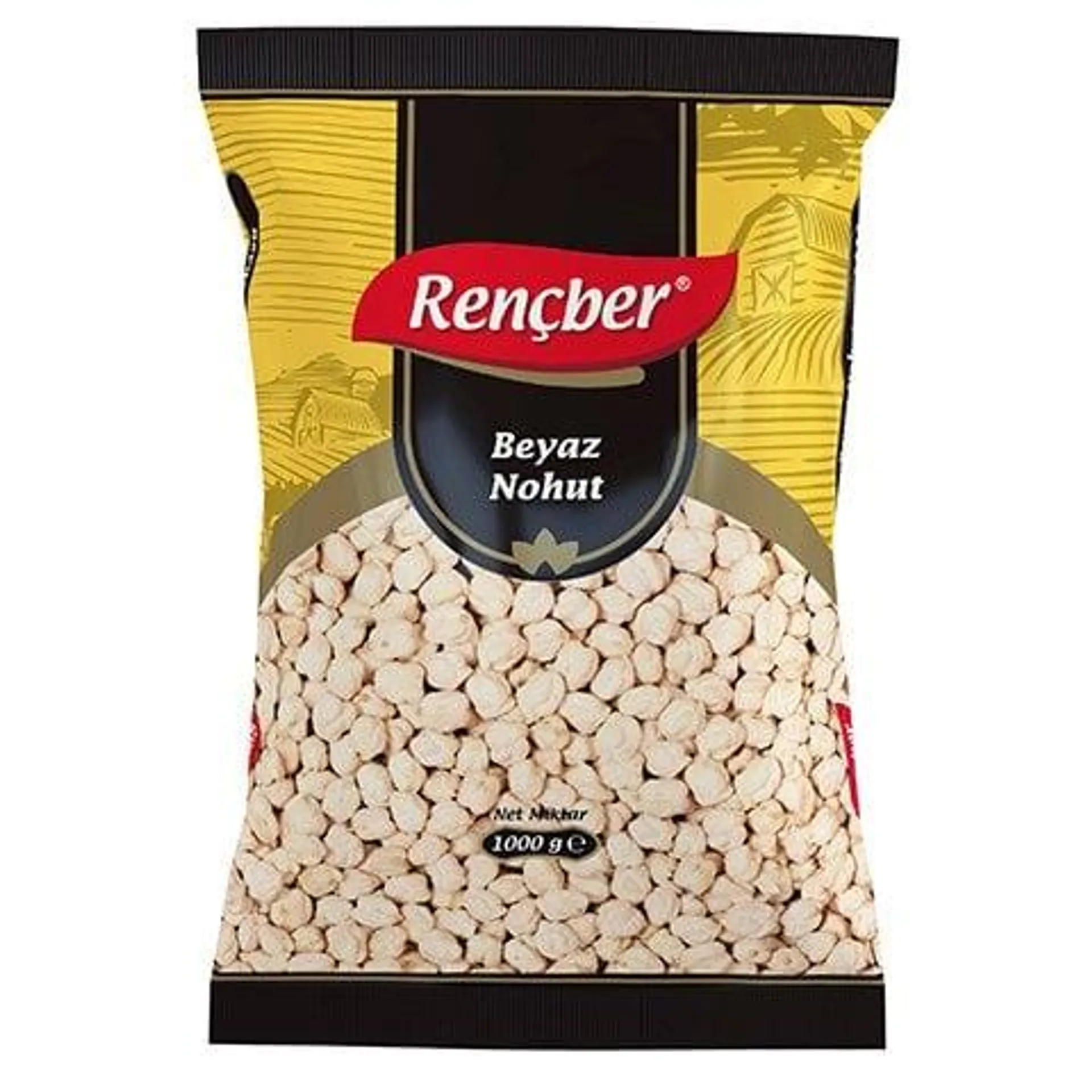 Rençber Beyaz Nohut 1 Kg