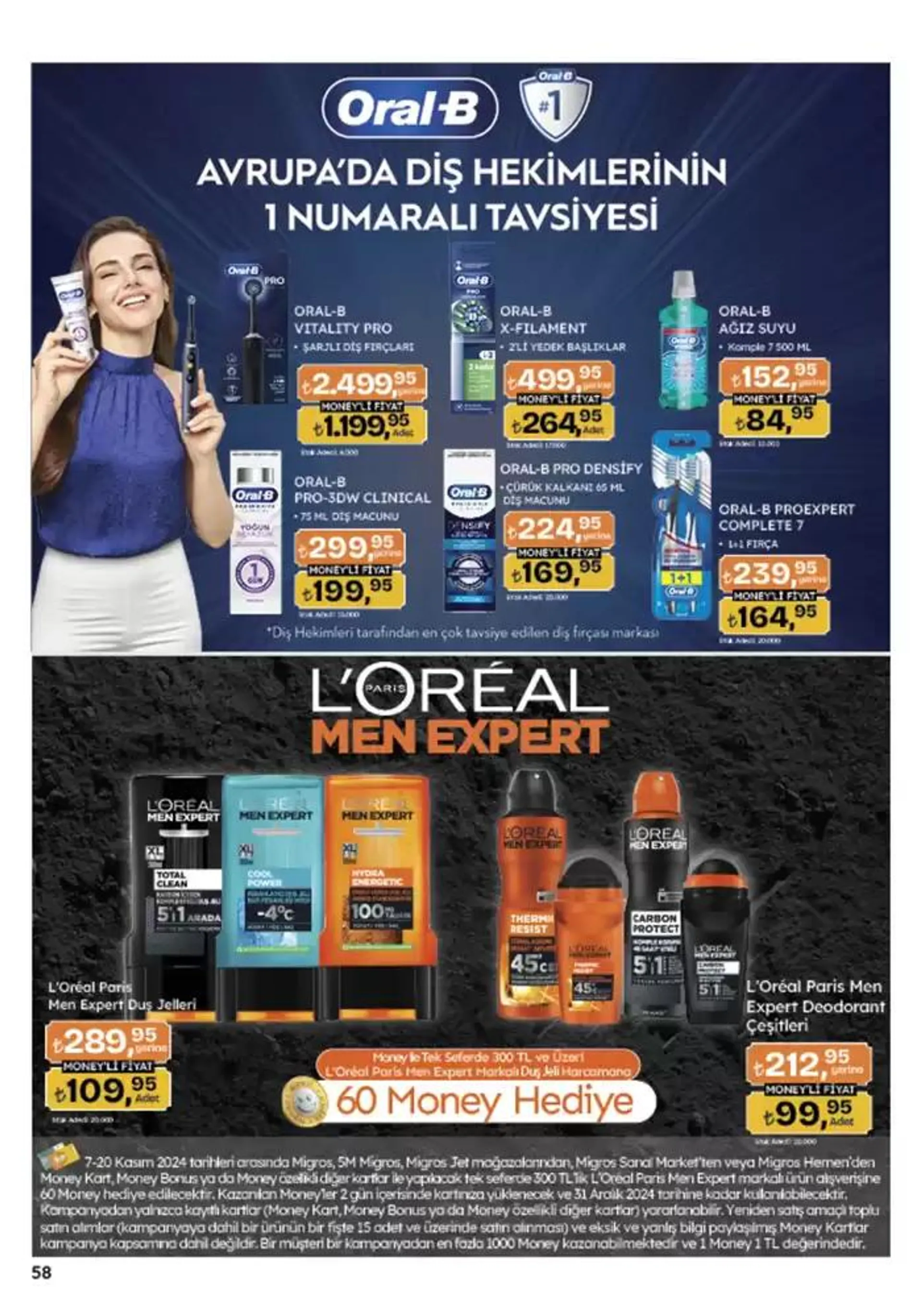 Katalog Migros katalog 7 Kasım - 20 Kasım 2024 - aktüel Sayfa 58