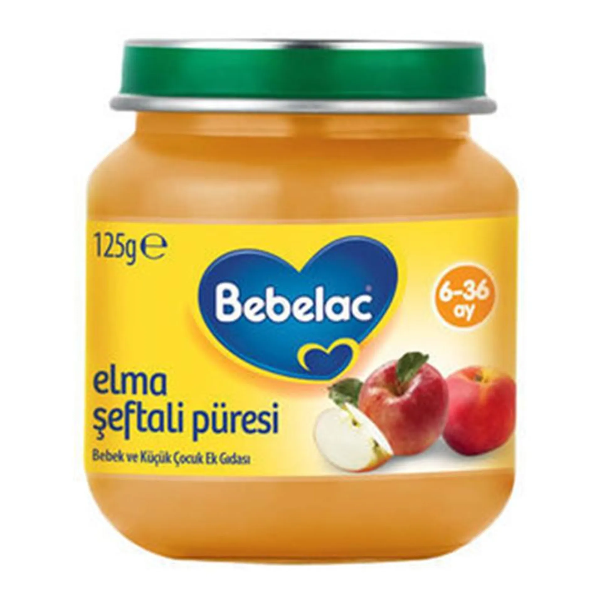 Nutricia Bebelac 125 Gr Şeftali Elma