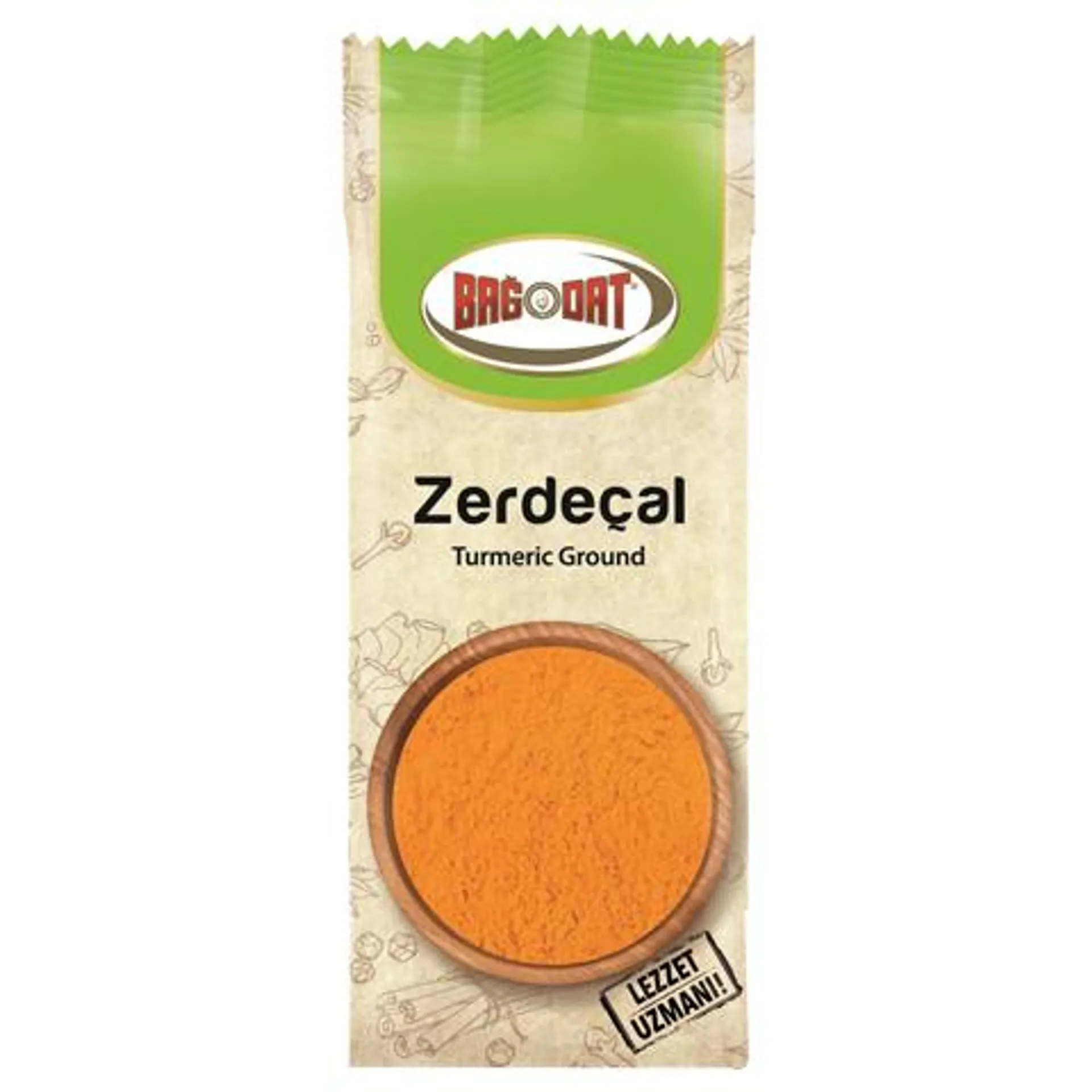 Bağdat Öğütülmüş Zerdeçal 70 Gr