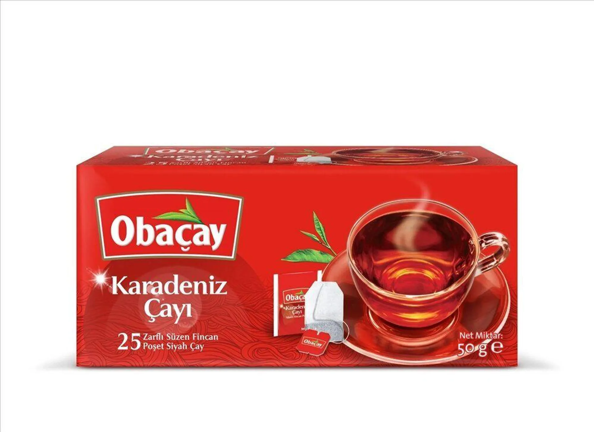 Obaçay Karadeniz Bardak Poşet Çay 25x2 g