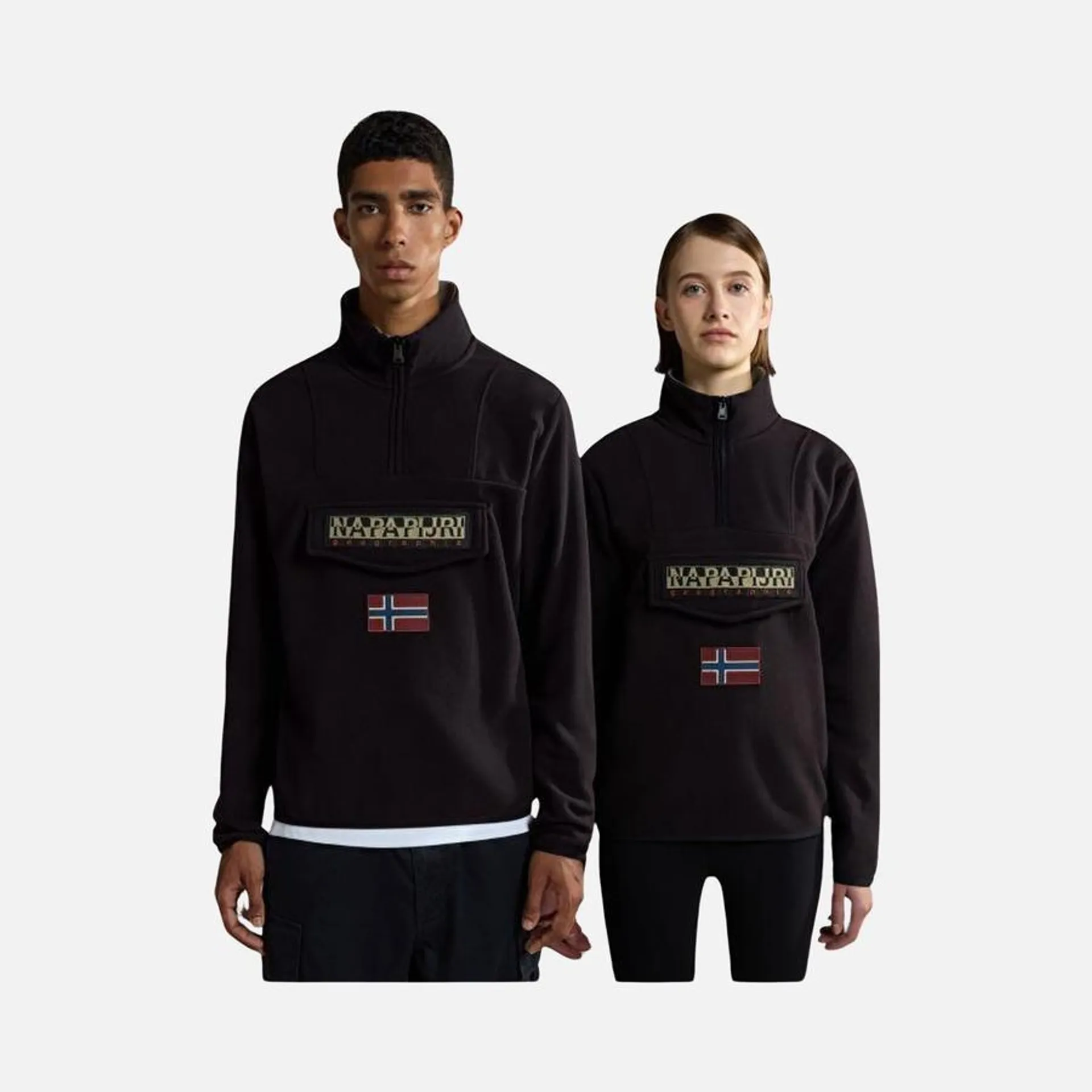 Napapijri Sportswear Burgee Half-Zip Erkek Sweatshirt