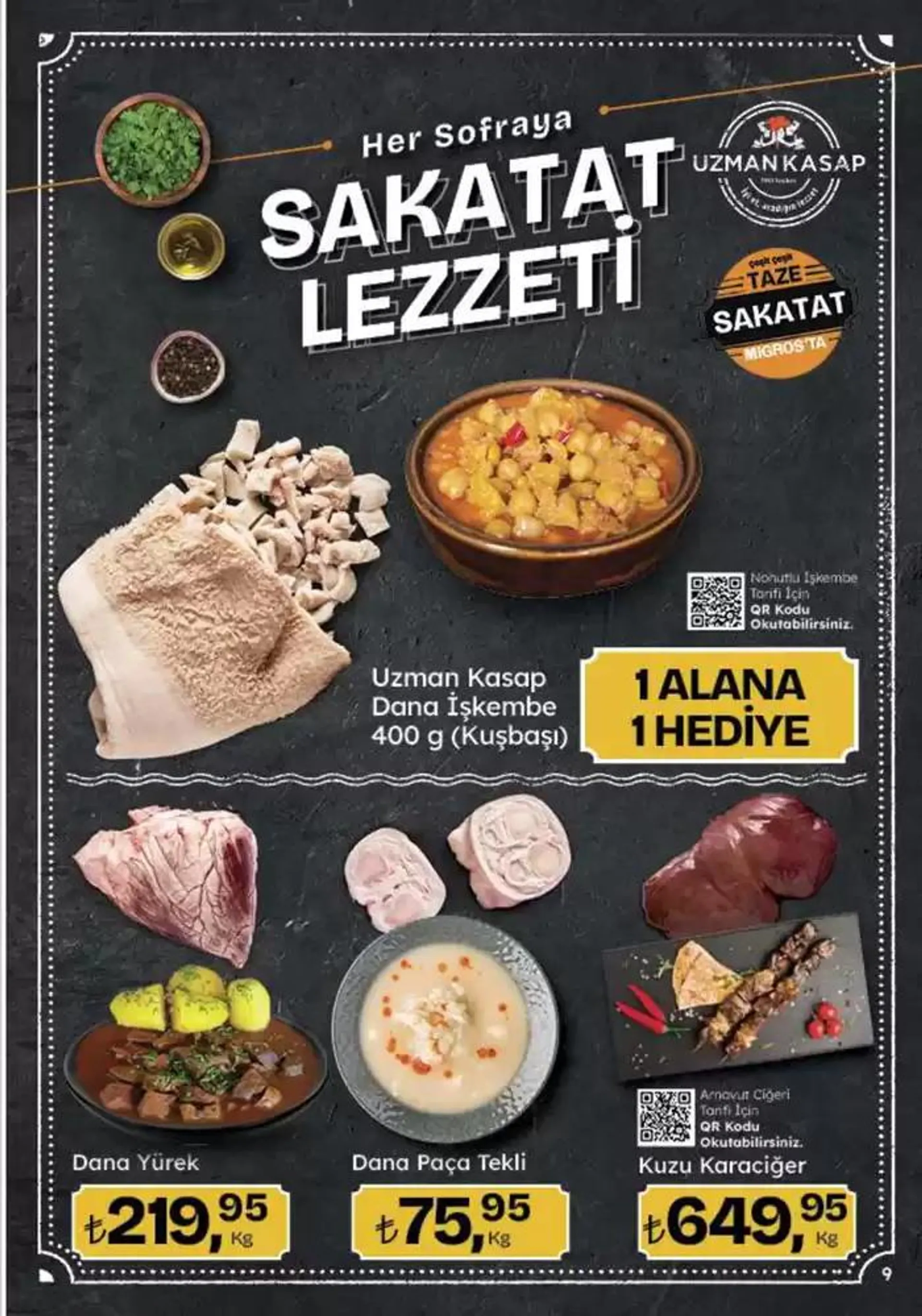 Katalog Migros katalog 26 Ekim - 9 Kasım 2024 - aktüel Sayfa 9