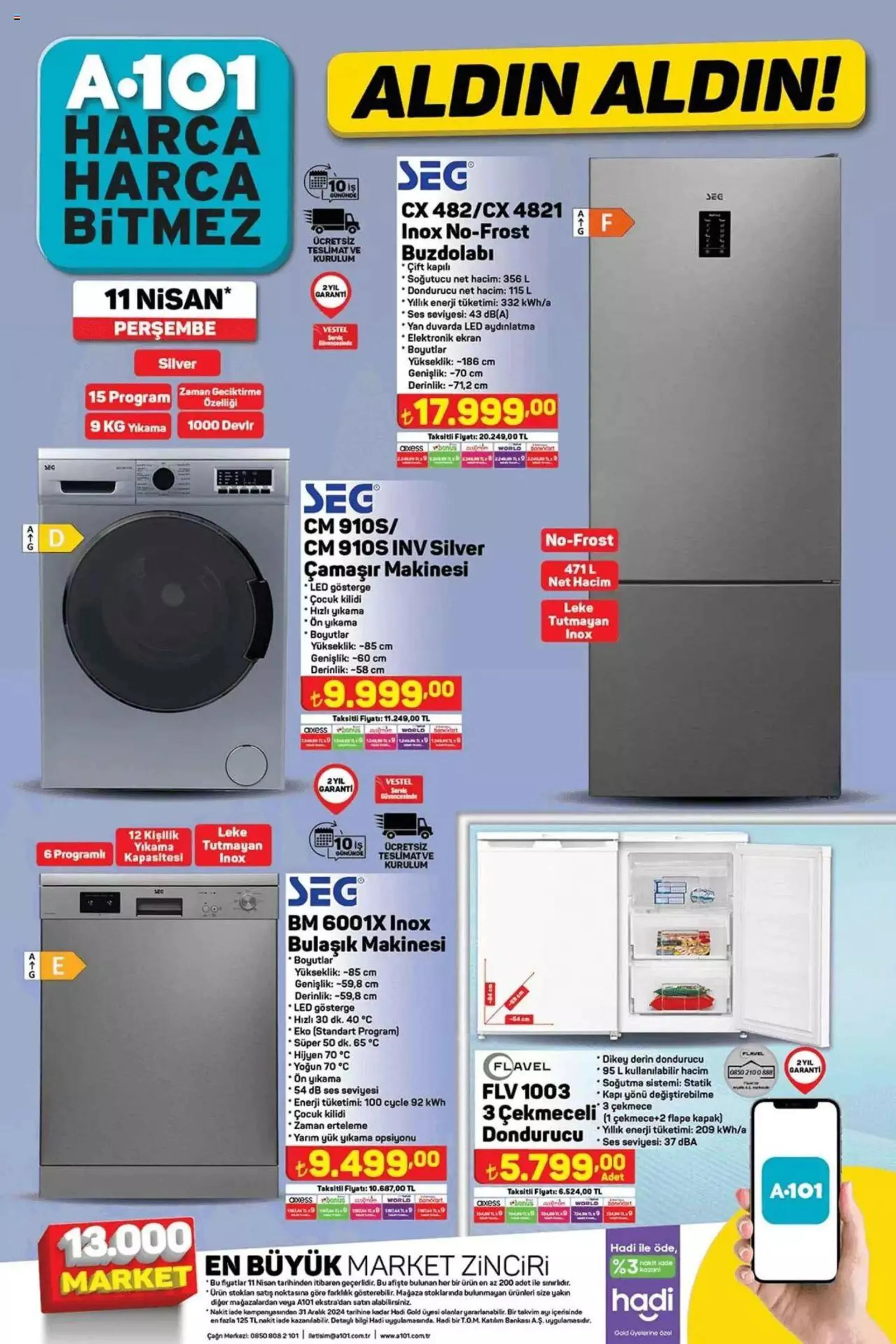 Katalog A101 Aldin Aldin! 11 Nisan - 31 Aralık 2024 - aktüel Sayfa 6