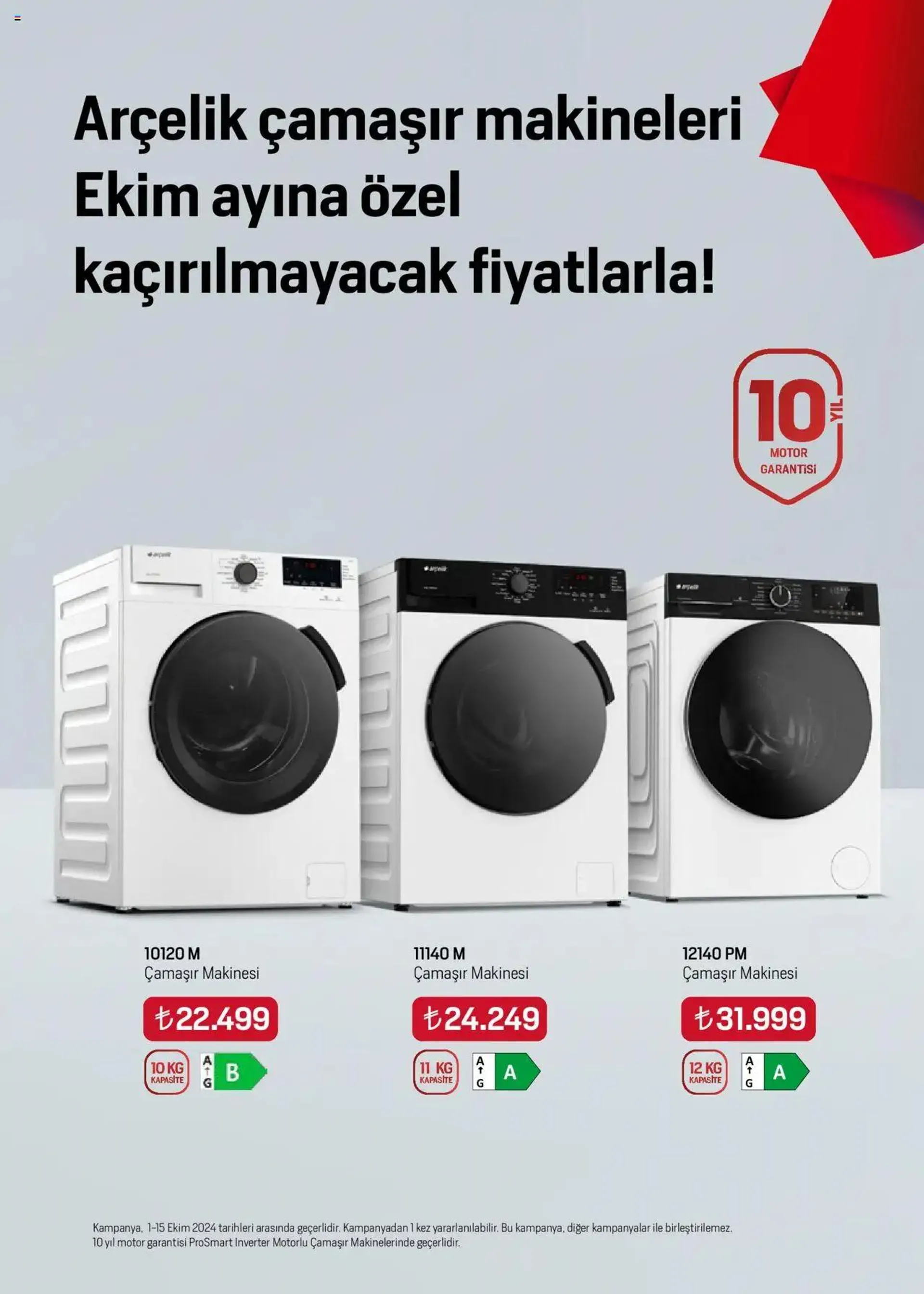 Katalog Arçelik Katalog 1 Ekim - 15 Ekim 2024 - aktüel Sayfa 25