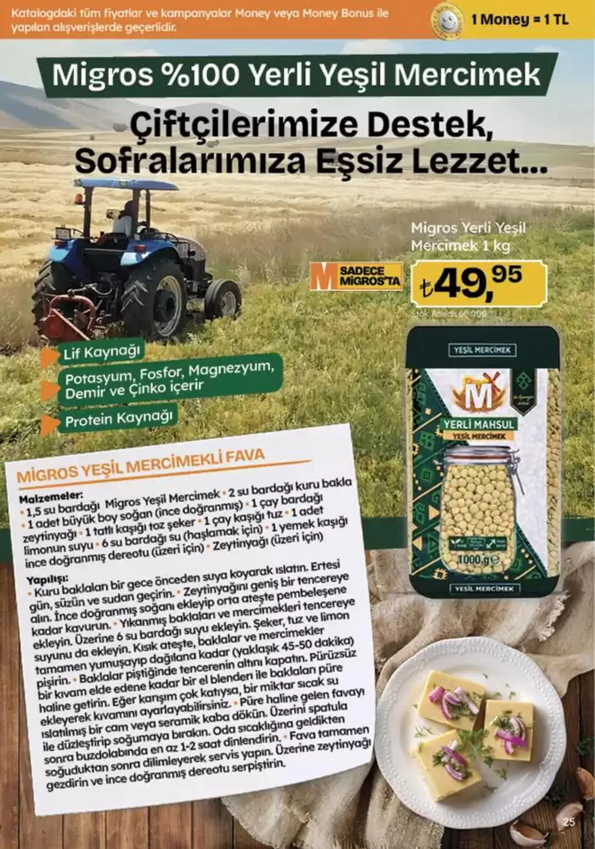 Katalog Migros katalog 24 Ekim - 7 Kasım 2024 - aktüel Sayfa 25