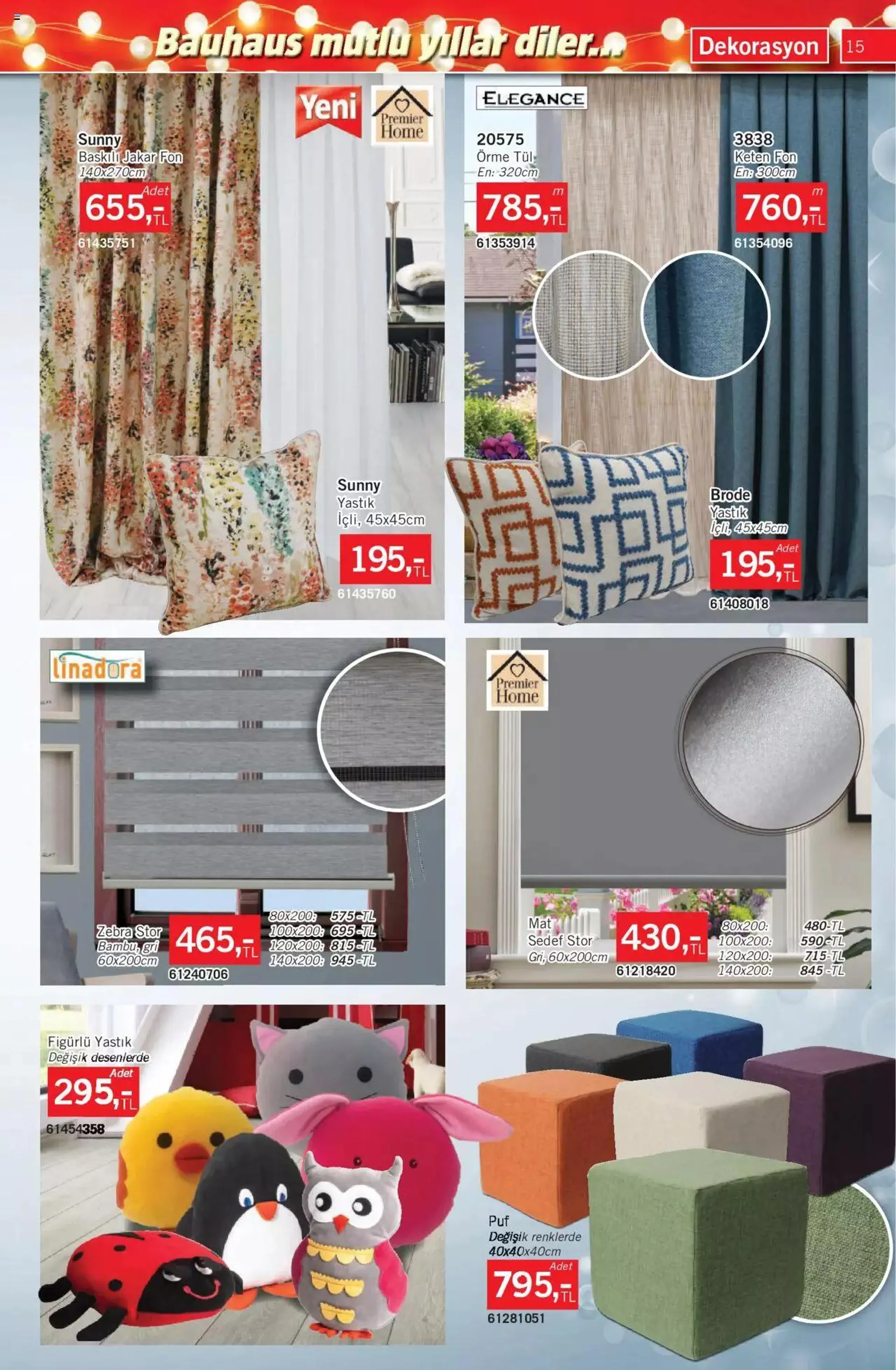 Katalog Bauhaus Katalog 2 Aralık - 5 Ocak 2024 - aktüel Sayfa 15