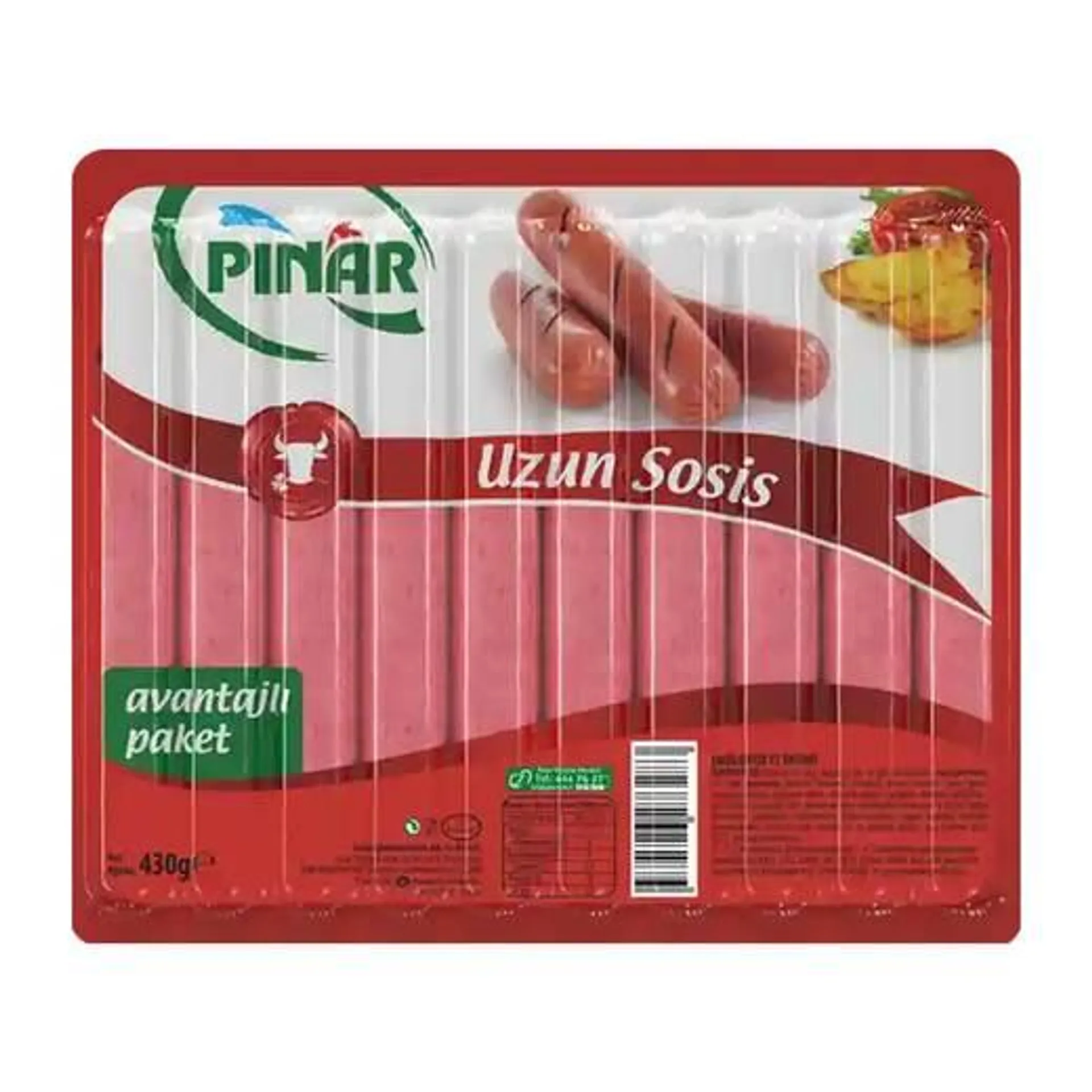 Pınar Ekonomik Sosis 10'lu 430 gr