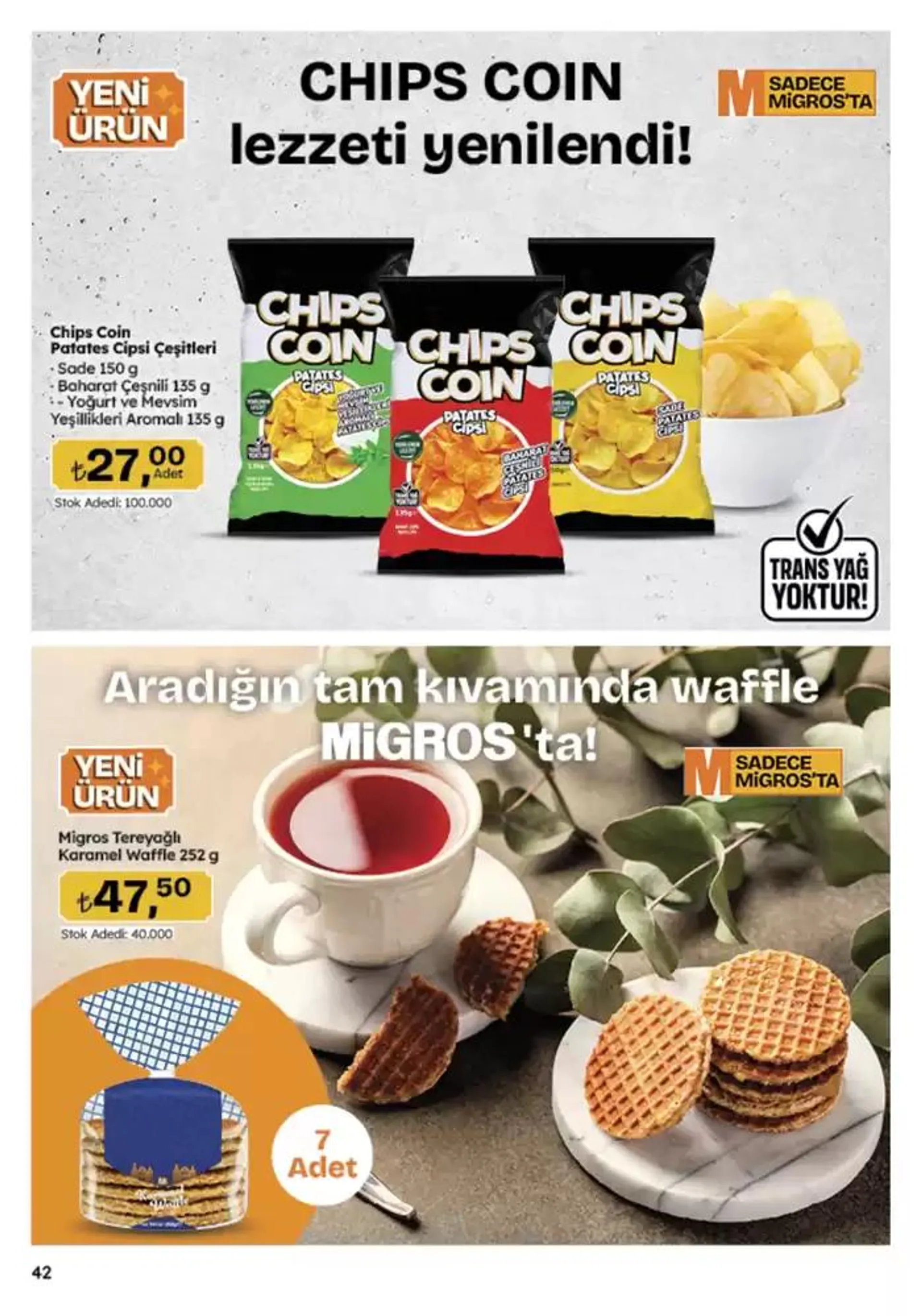 Katalog Migros katalog 21 Kasım - 4 Aralık 2024 - aktüel Sayfa 42