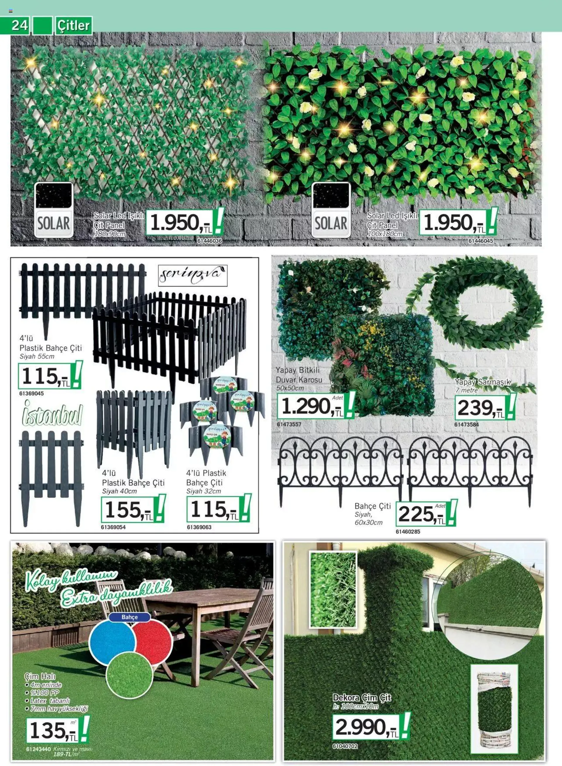 Katalog Bauhaus Katalog 15 Mayıs - 31 Aralık 2024 - aktüel Sayfa 24