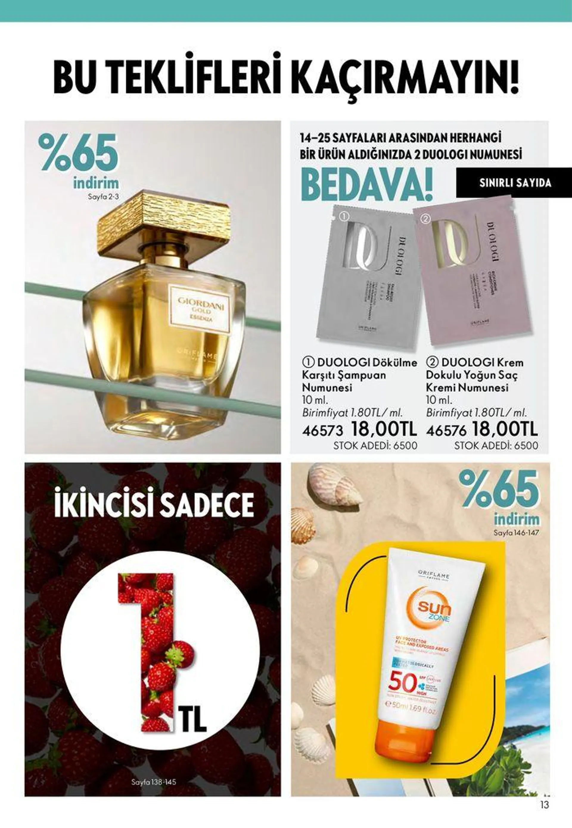 Katalog Oriflame katalog 1 Ağustos - 15 Ağustos 2024 - aktüel Sayfa 13