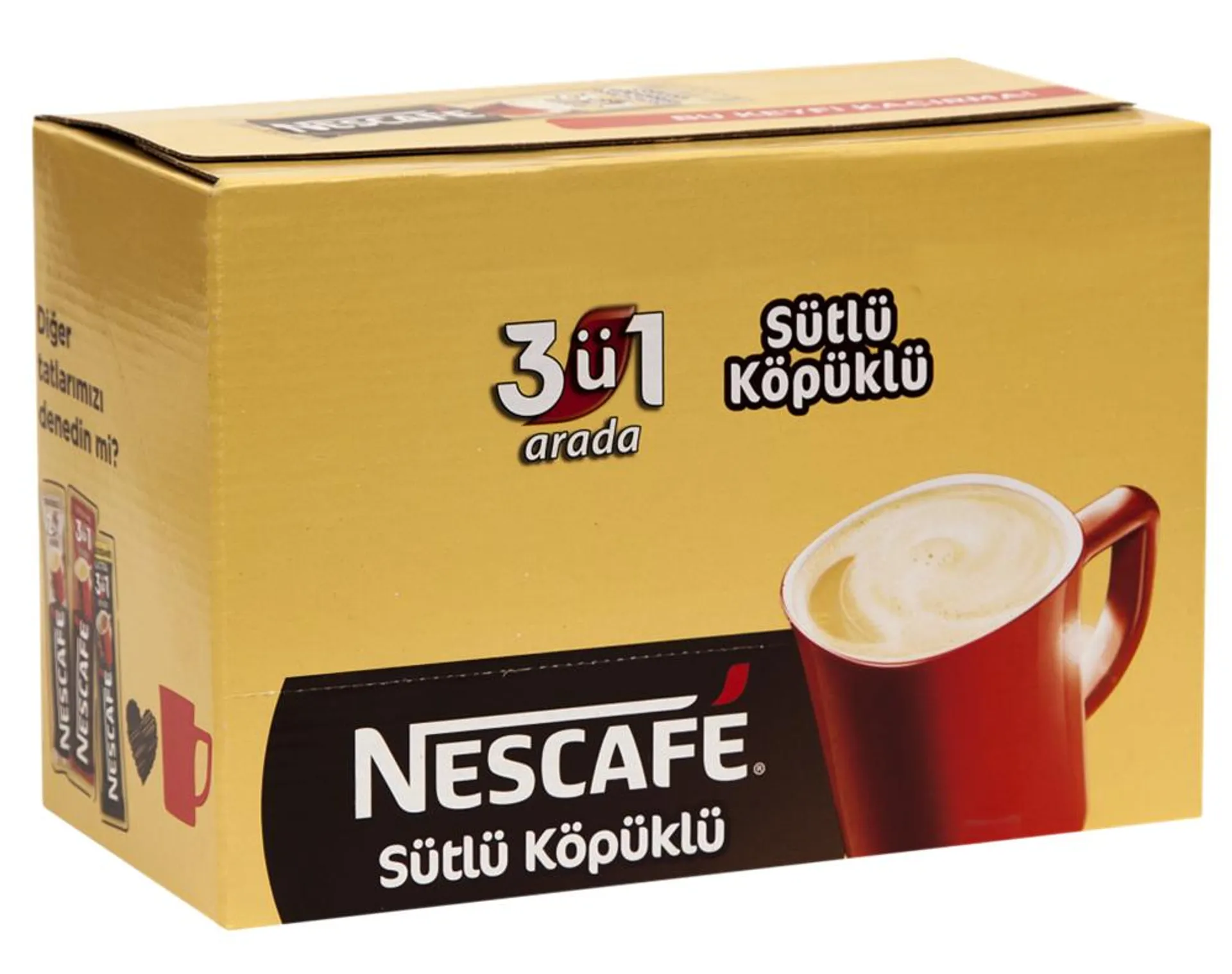 Nescafe 3ü1 Arada Sütlü Köpüklü 56x17,4 g