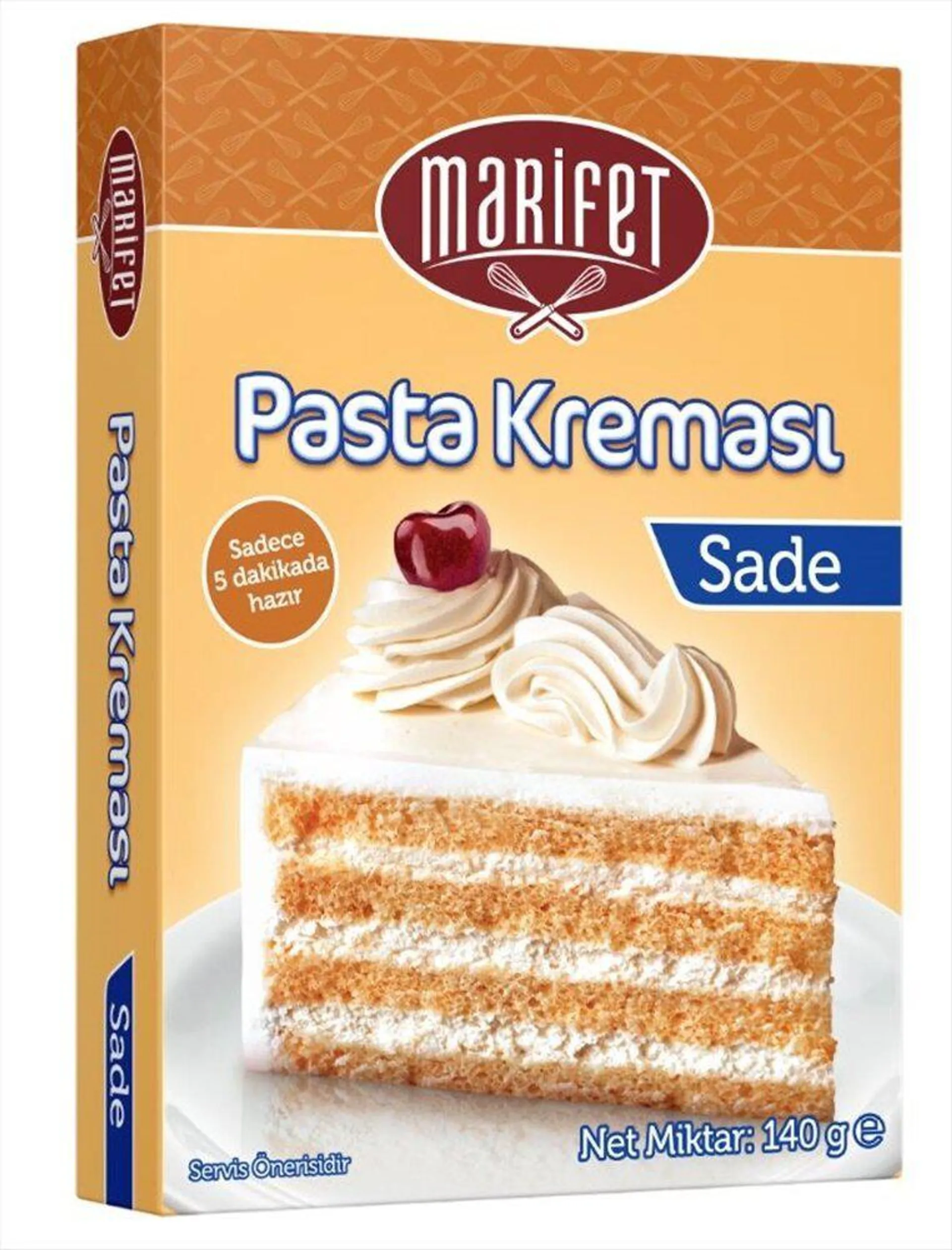 Marifet Sade Pasta İçi Kreması 140 g