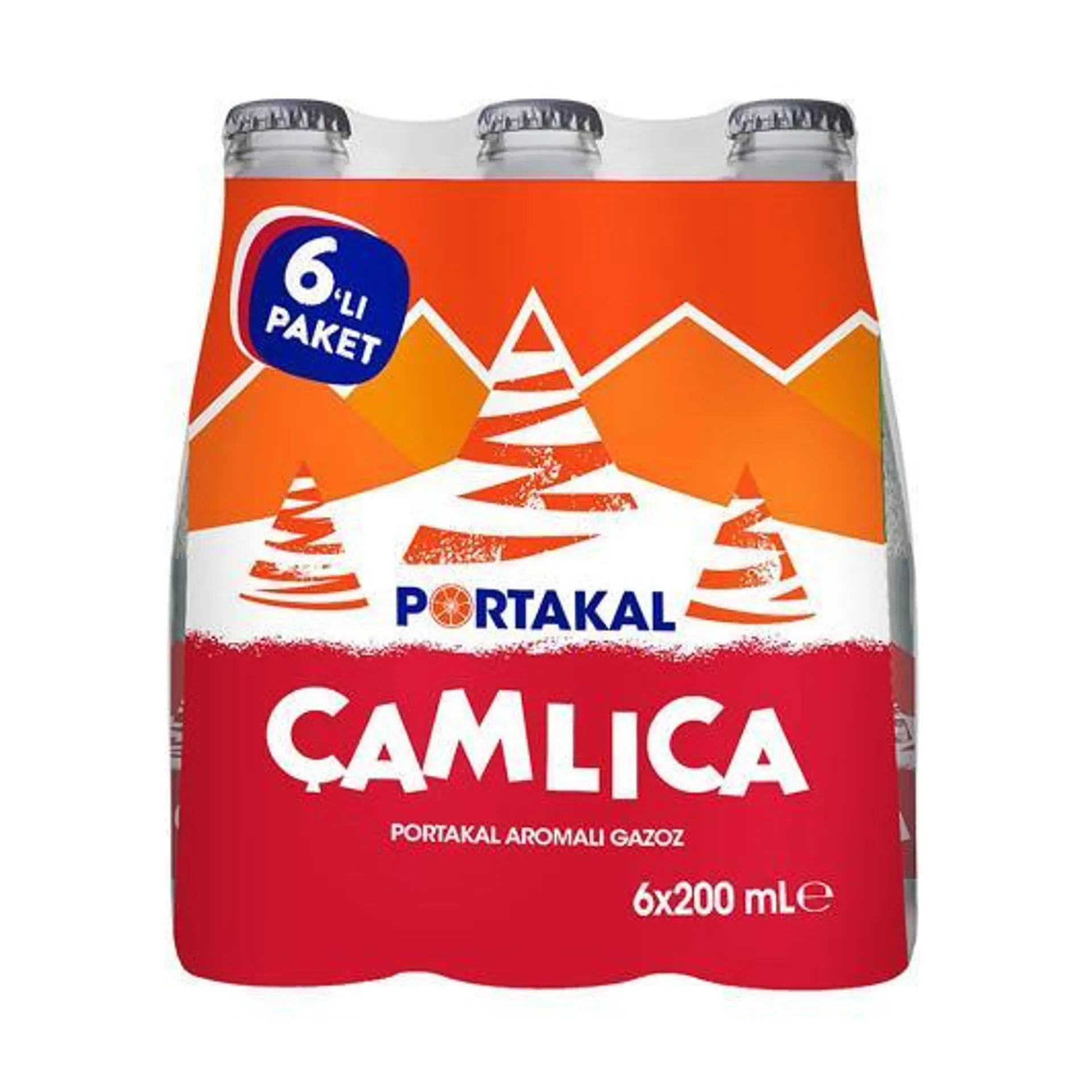 Çamlıca Portakal 6x200 ml