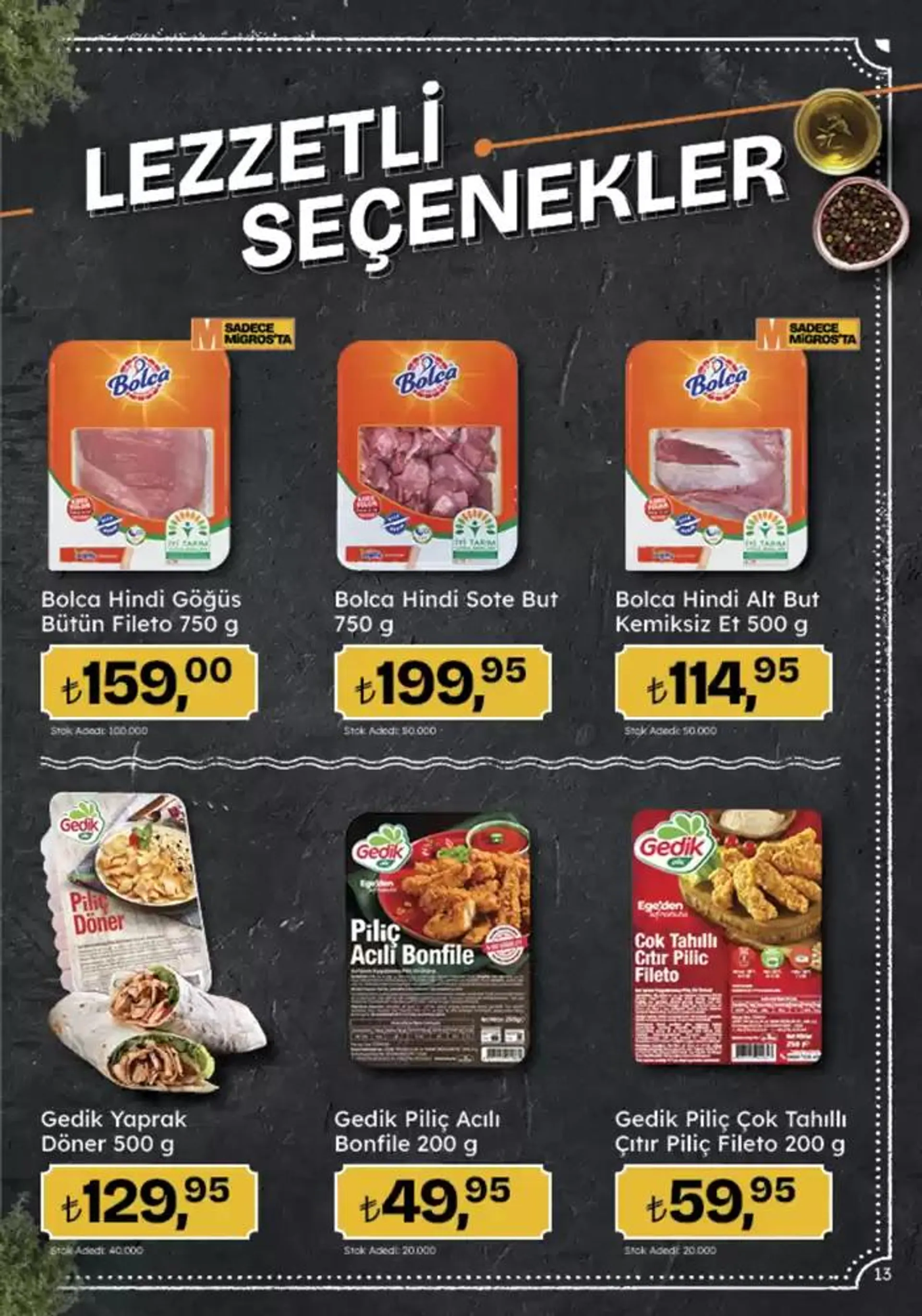 Katalog Migros katalog 10 Ekim - 23 Ekim 2024 - aktüel Sayfa 13