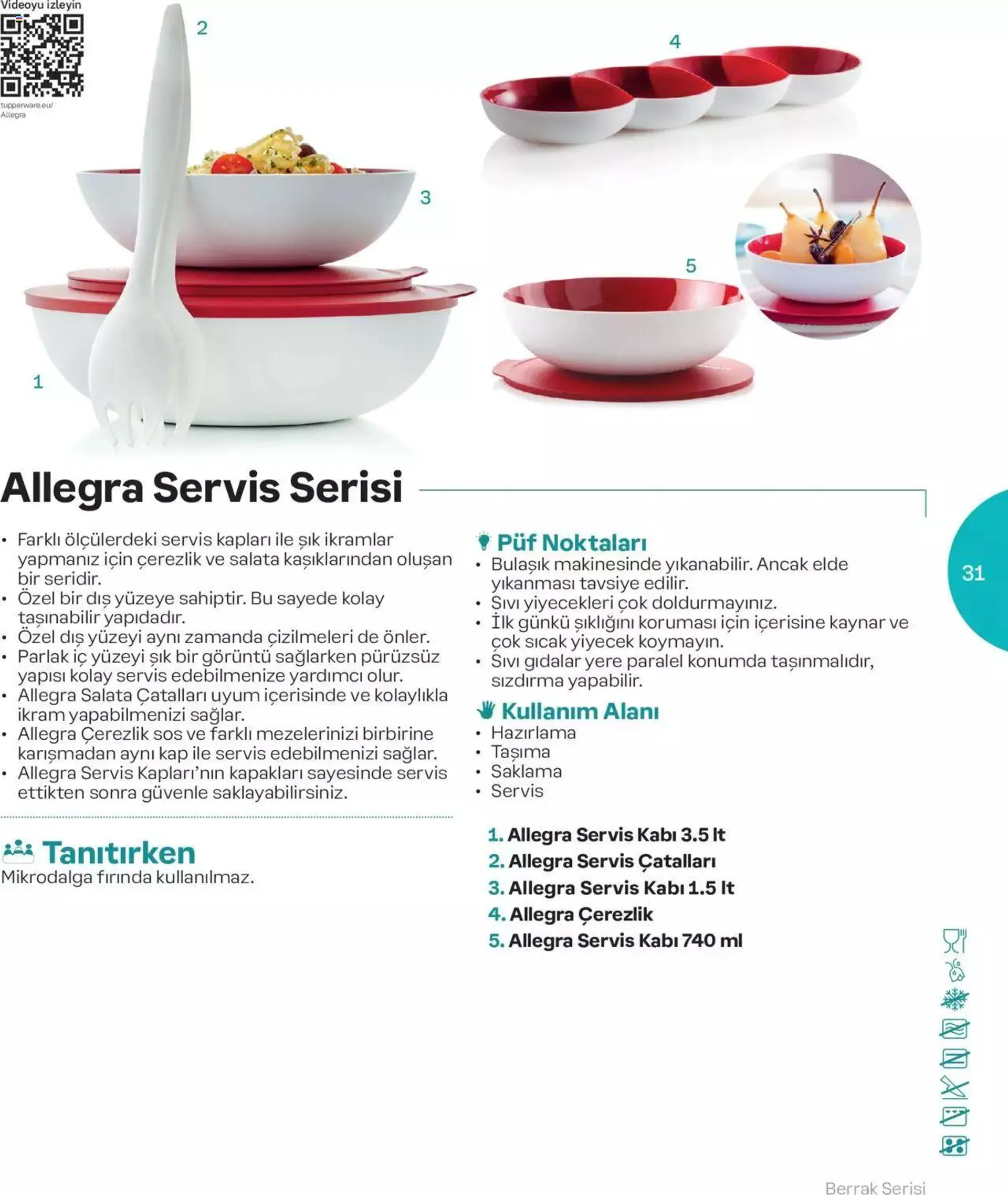 Katalog Tupperware Danışman El Kitabı 4 Nisan - 31 Aralık 2024 - aktüel Sayfa 31