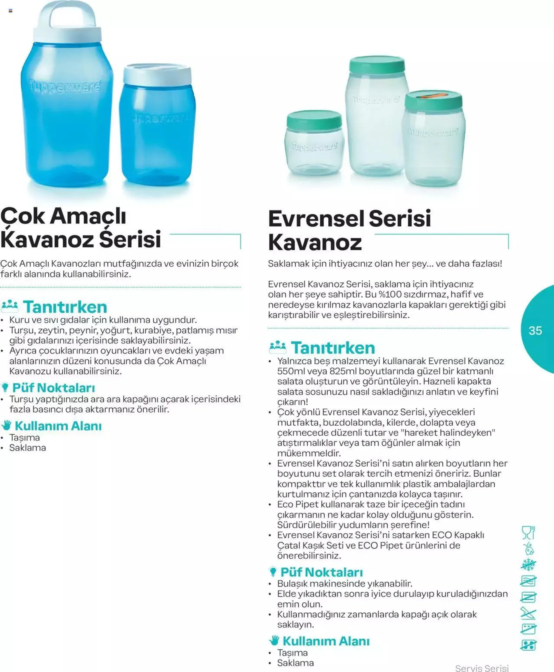 Katalog Tupperware Danışman El Kitabı 4 Nisan - 31 Aralık 2024 - aktüel Sayfa 35