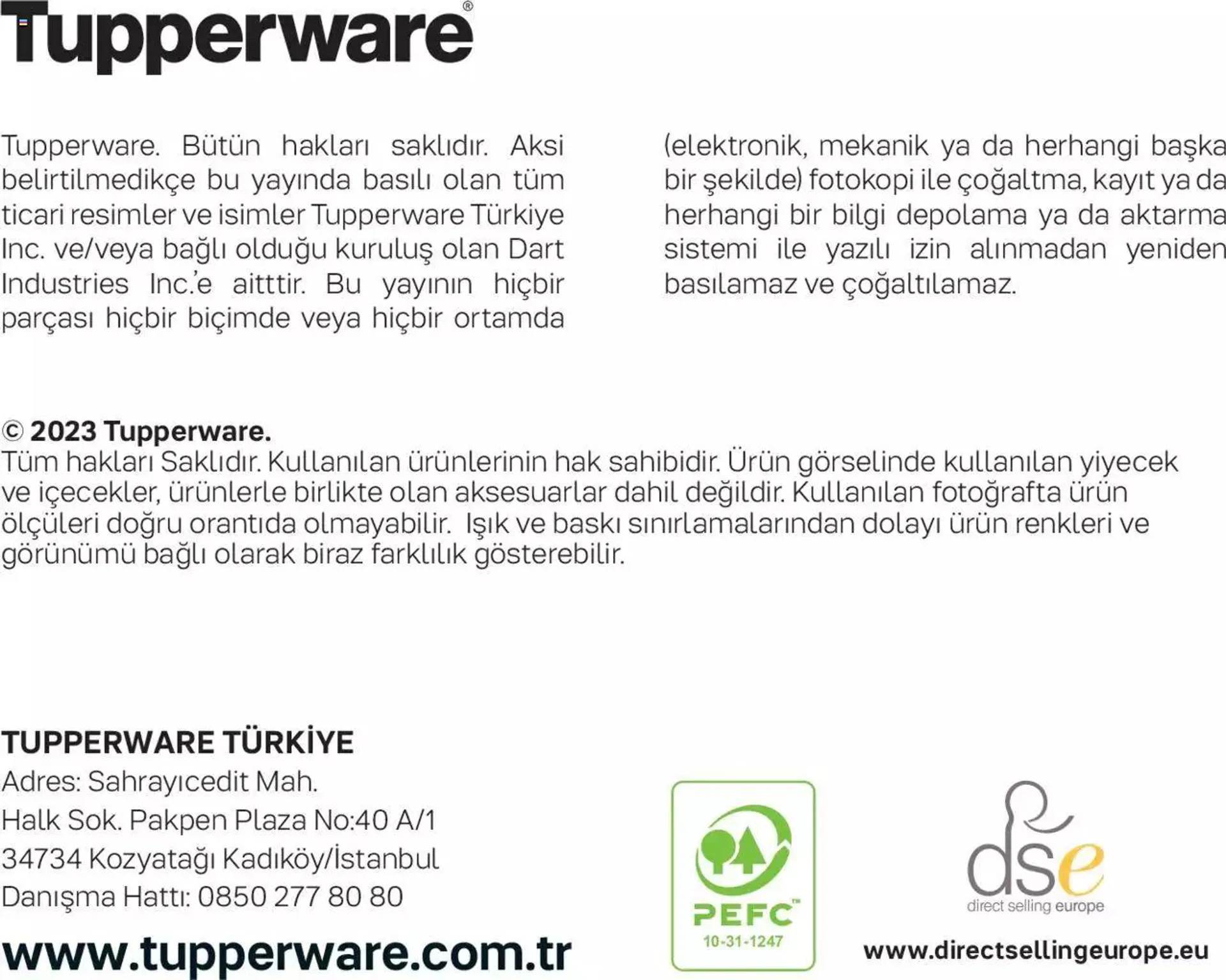 Tupperware Katalog - 2023 İlkbahar / Yaz - 58