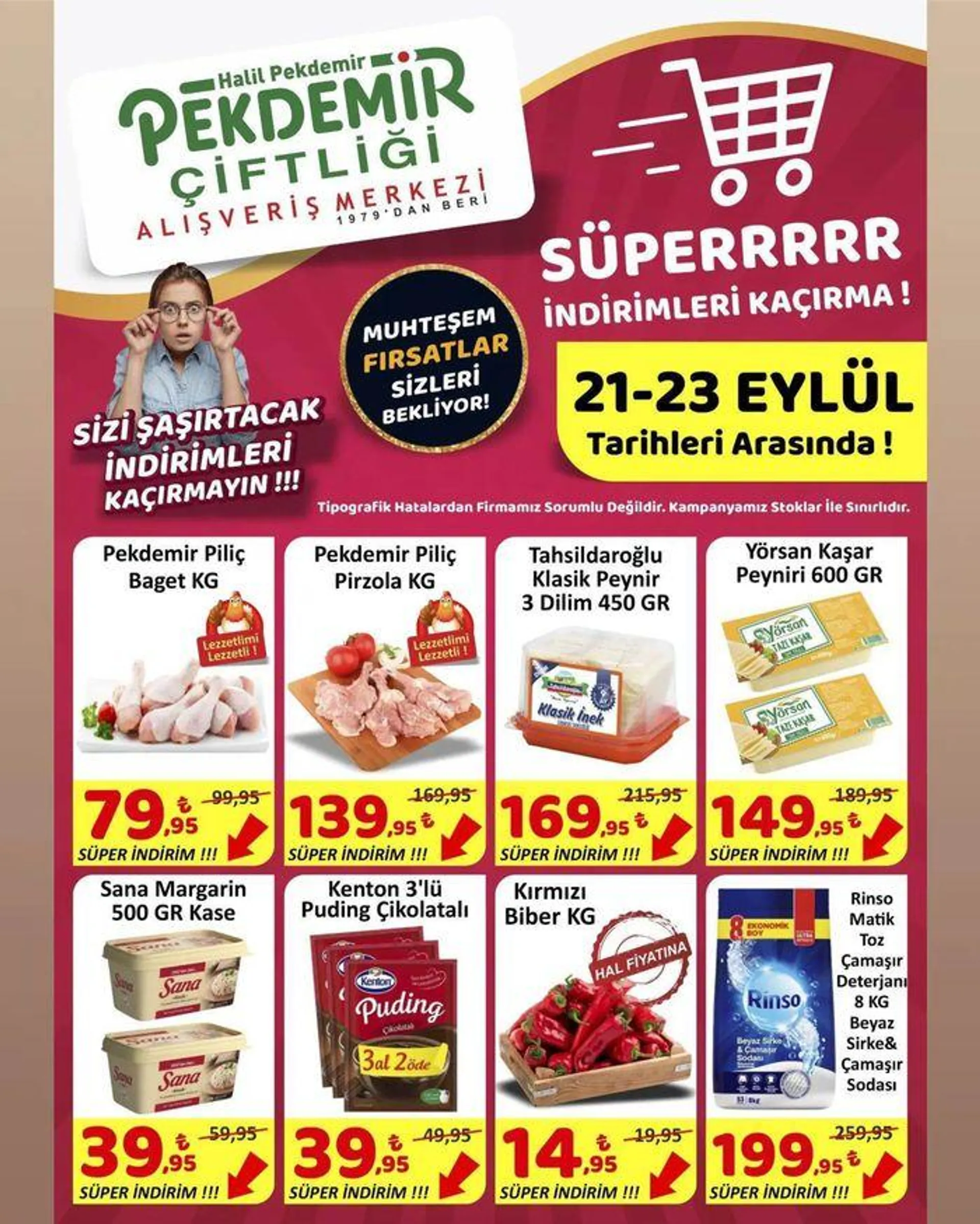 Katalog Pekdemir katalog 21 Eylül - 5 Ekim 2024 - aktüel Sayfa 1