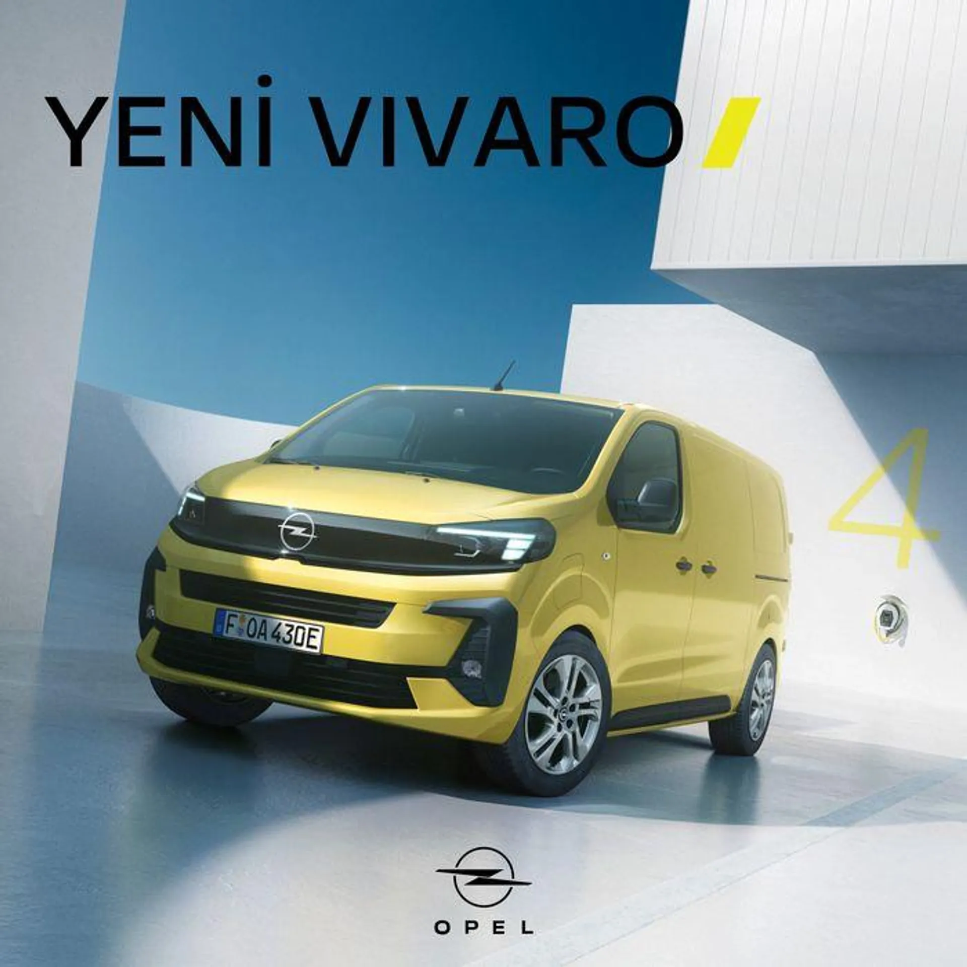 Opel Yeni Vivaro Cargo - 1