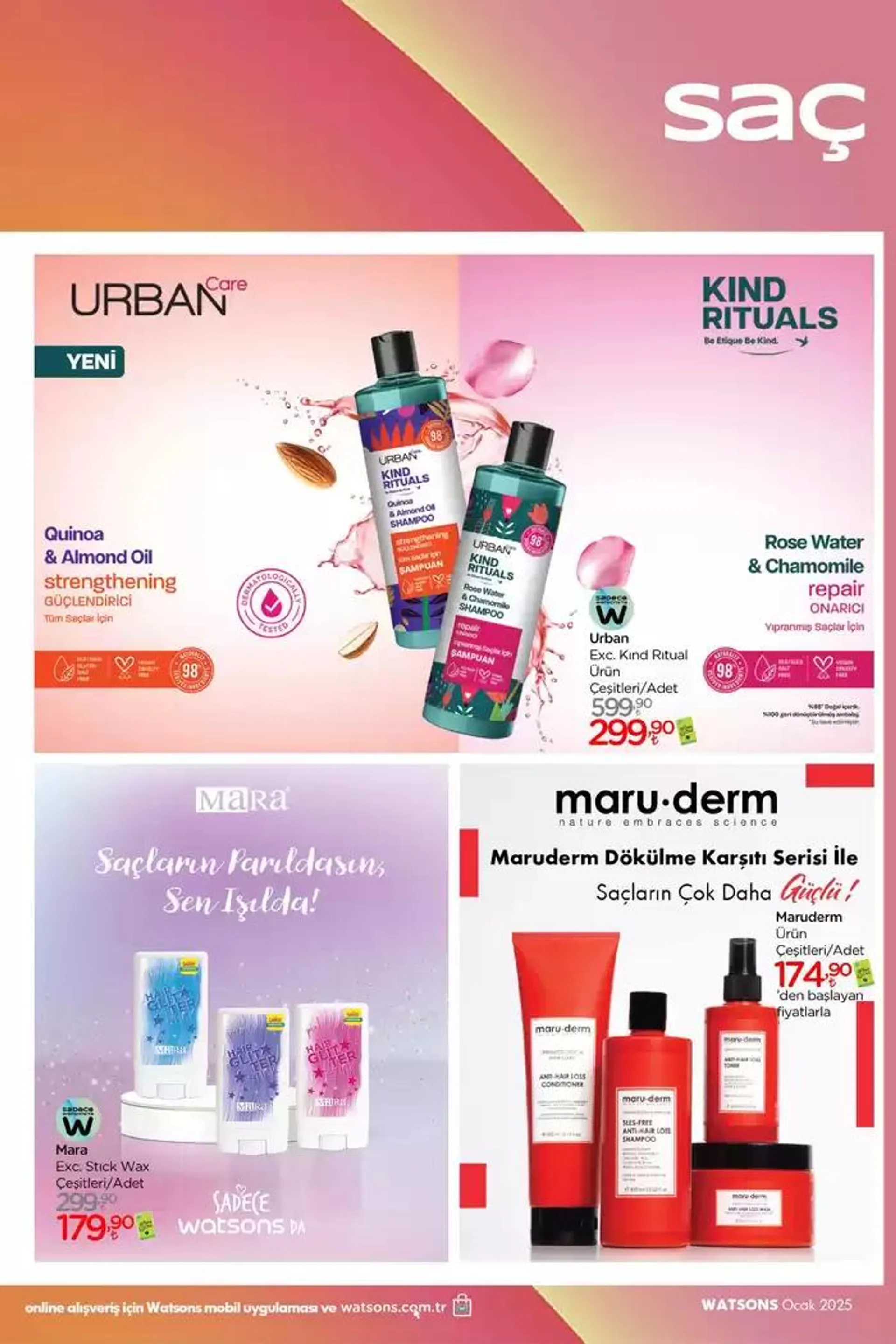 Katalog Watsons - 1- Watsons Ocak Kataloğu 2025 14 Ocak - 21 Ocak 2025 - aktüel Sayfa 29