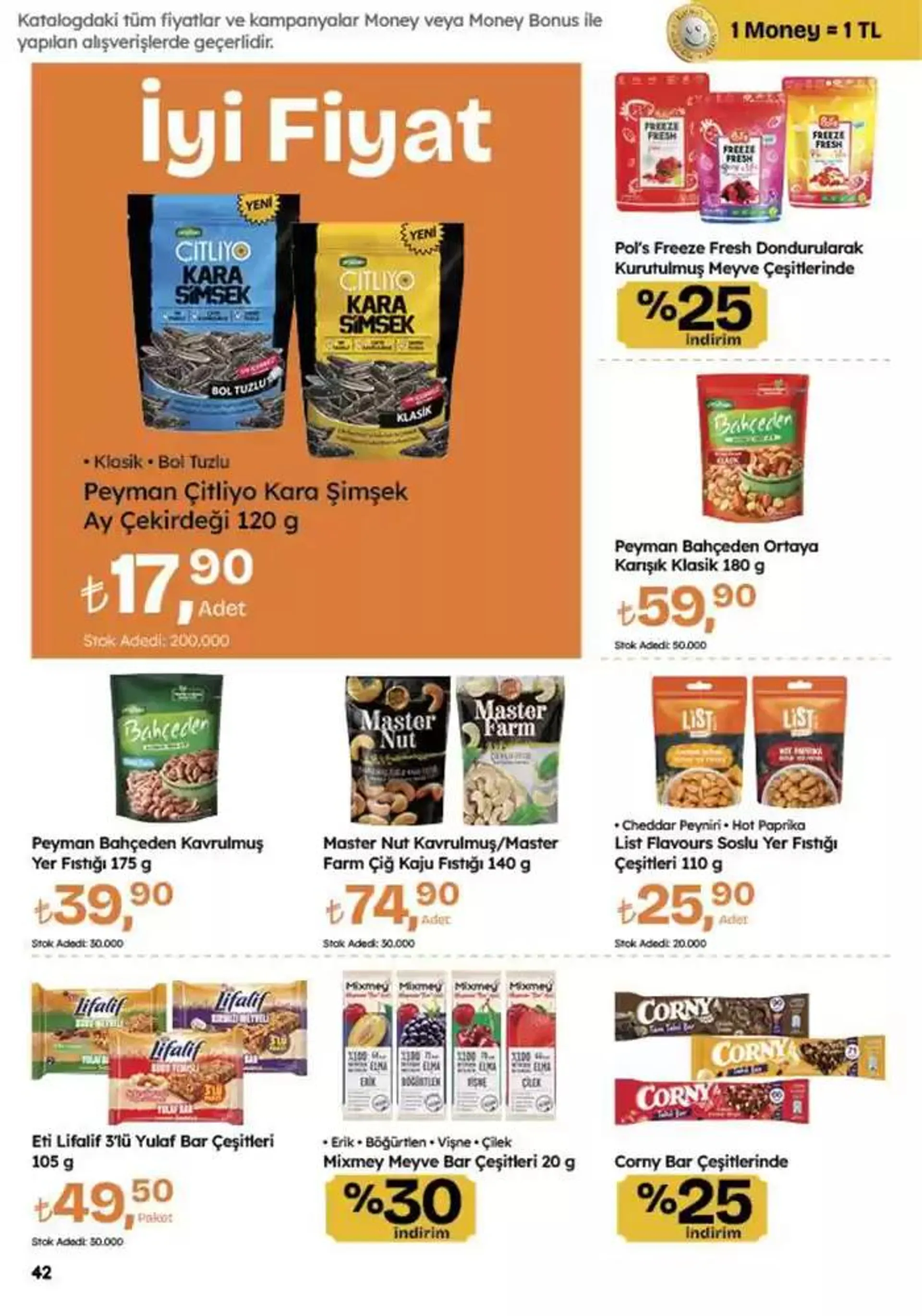 Katalog Migros katalog 26 Ekim - 9 Kasım 2024 - aktüel Sayfa 42