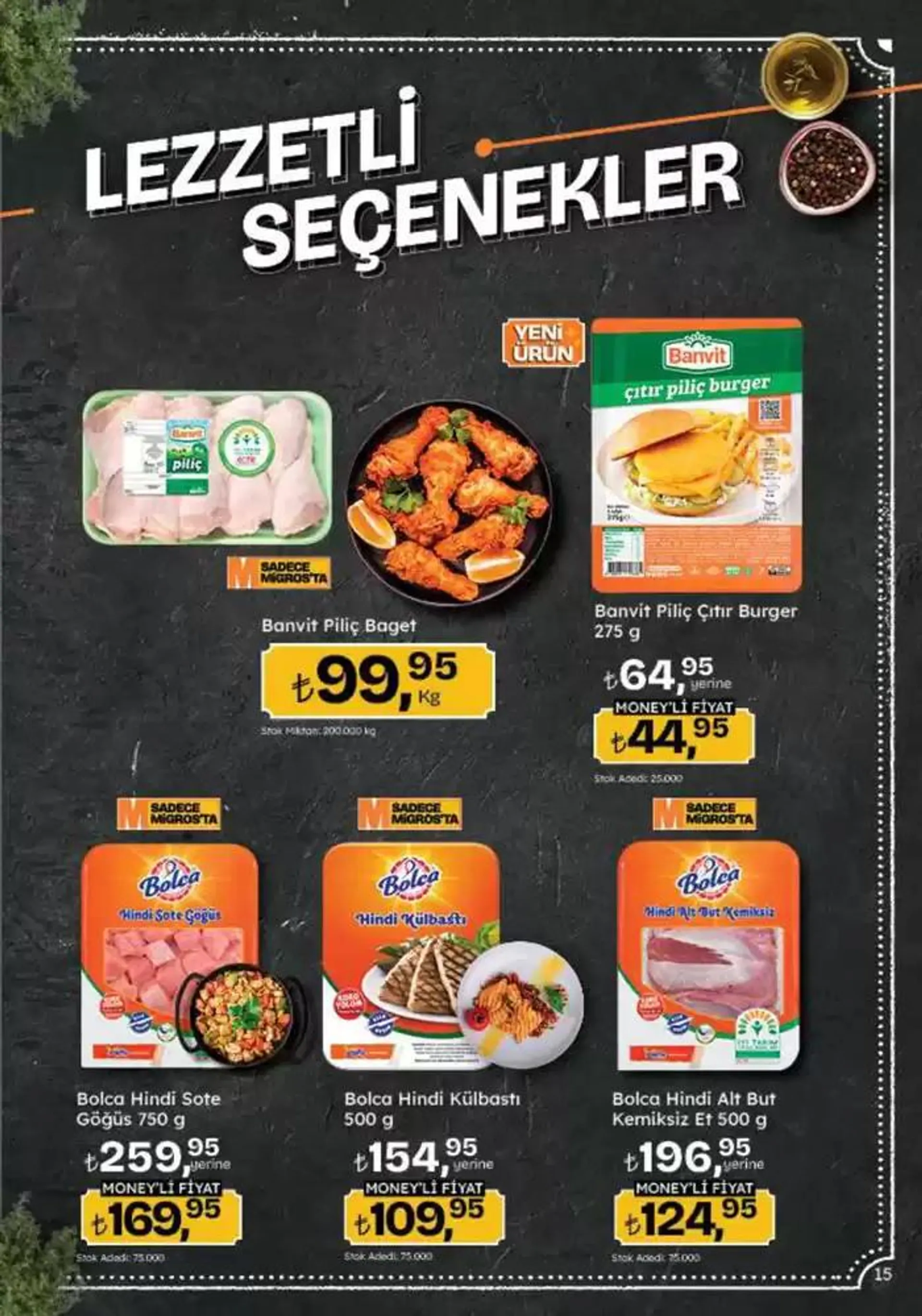 Katalog Migros katalog 18 Aralık - 1 Ocak 2025 - aktüel Sayfa 15