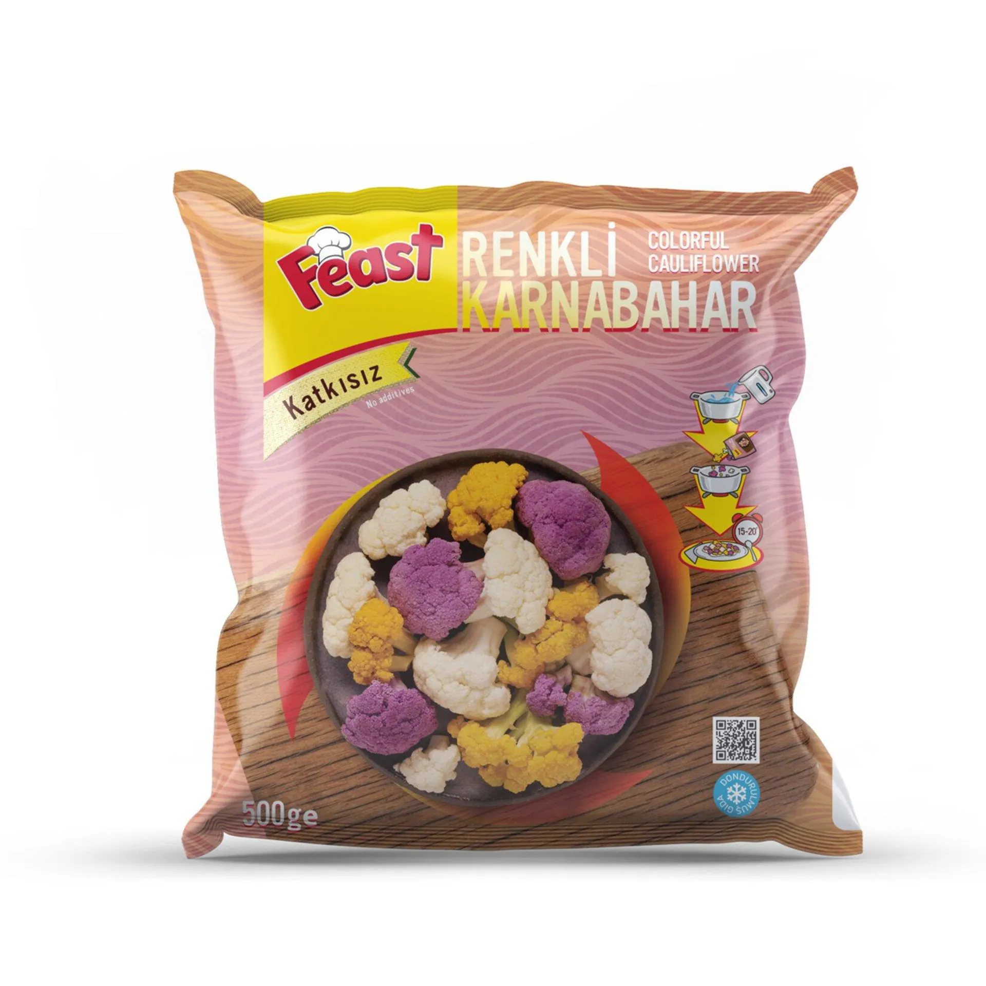 Feast Renkli Karnabahar 500 G