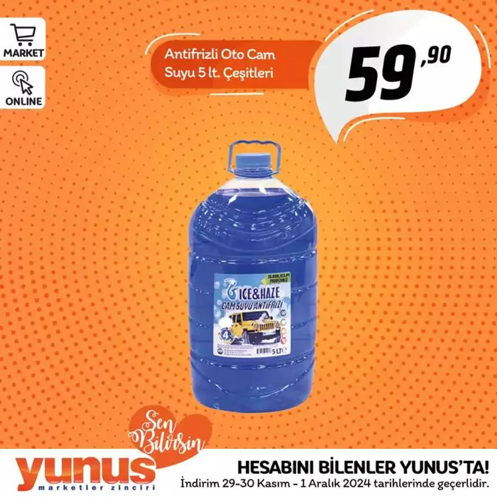 Katalog Yunus Market katalog 1 Aralık - 15 Aralık 2024 - aktüel Sayfa 7