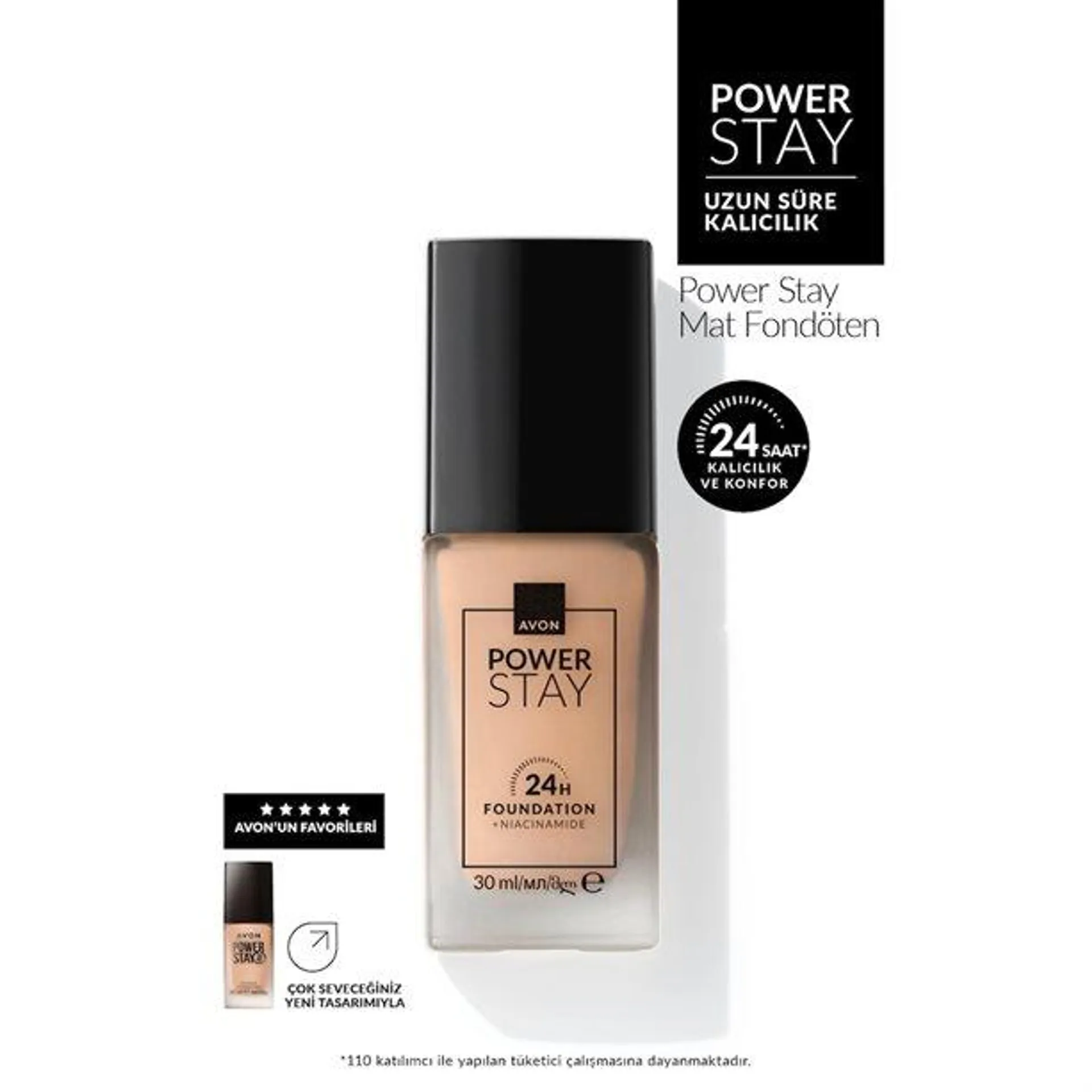 Power Stay Mat Fondöten 30ml