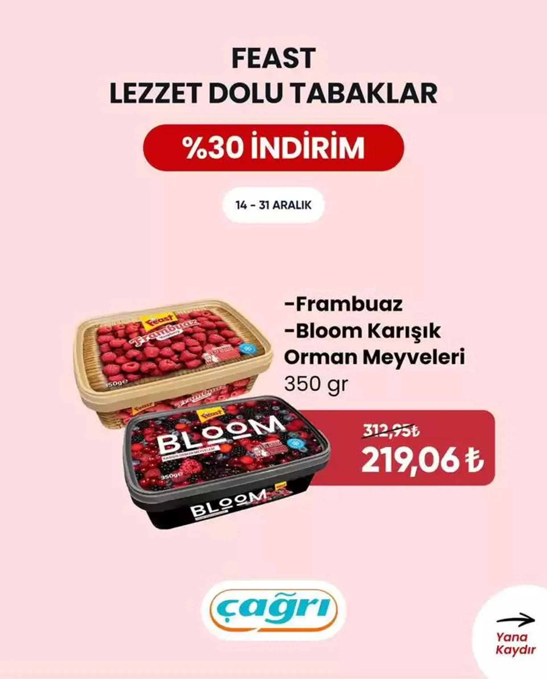 Katalog Çağrı Market katalog 19 Aralık - 2 Ocak 2025 - aktüel Sayfa 2