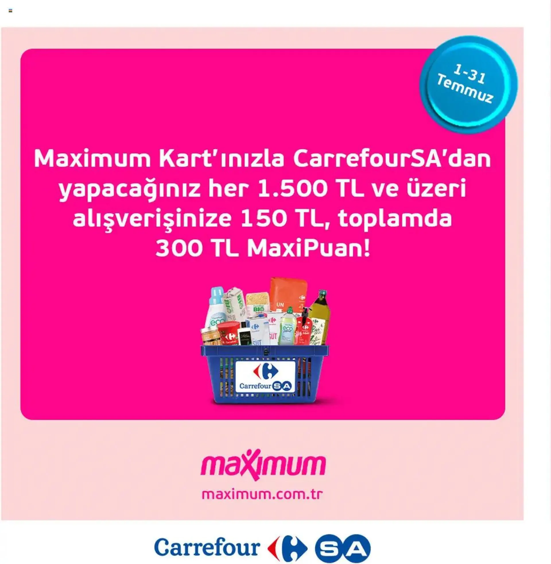 Katalog CarrefourSA Indirim 4 Temmuz - 31 Temmuz 2024 - aktüel Sayfa 5