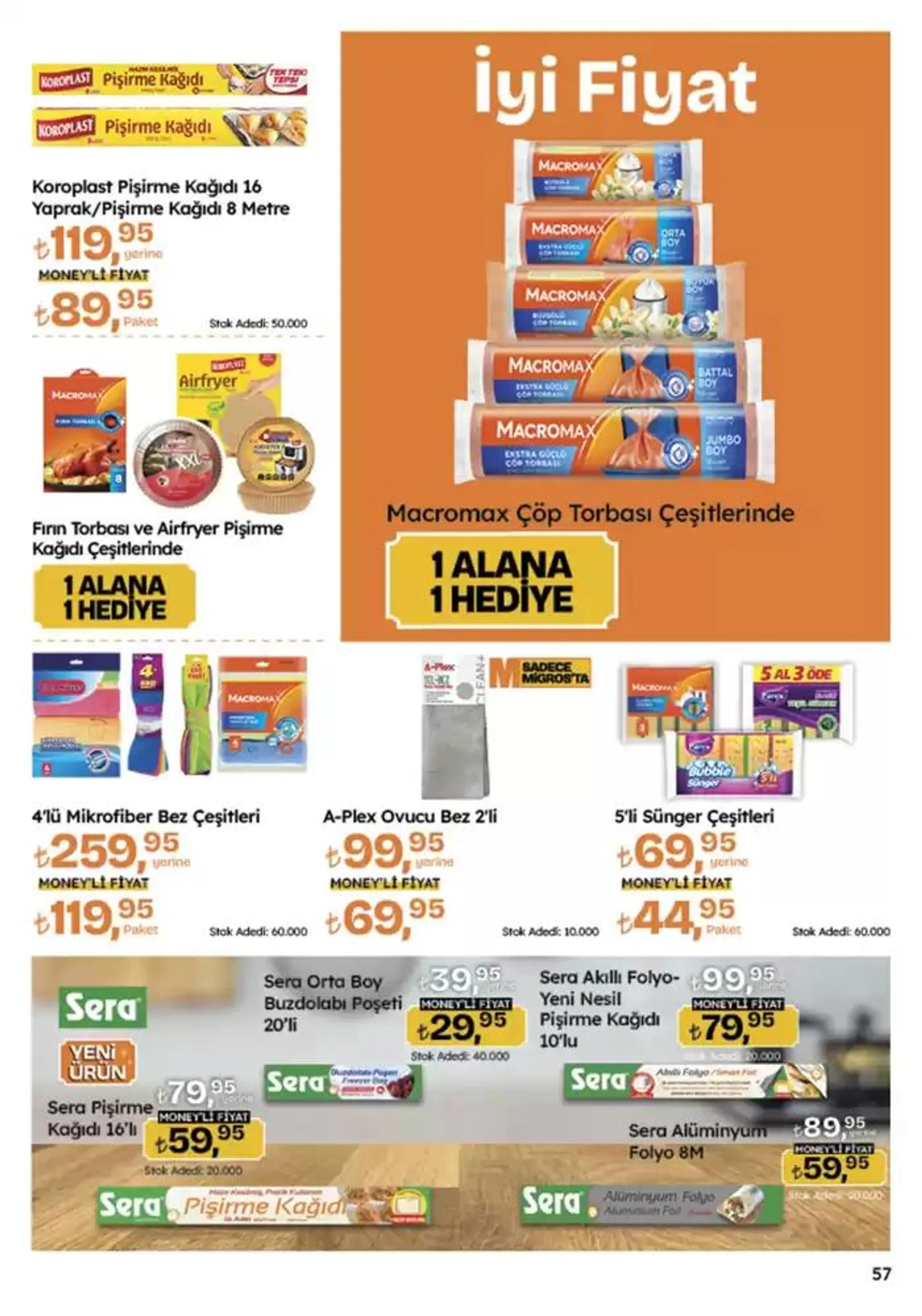 Katalog Migros katalog 21 Kasım - 4 Aralık 2024 - aktüel Sayfa 57