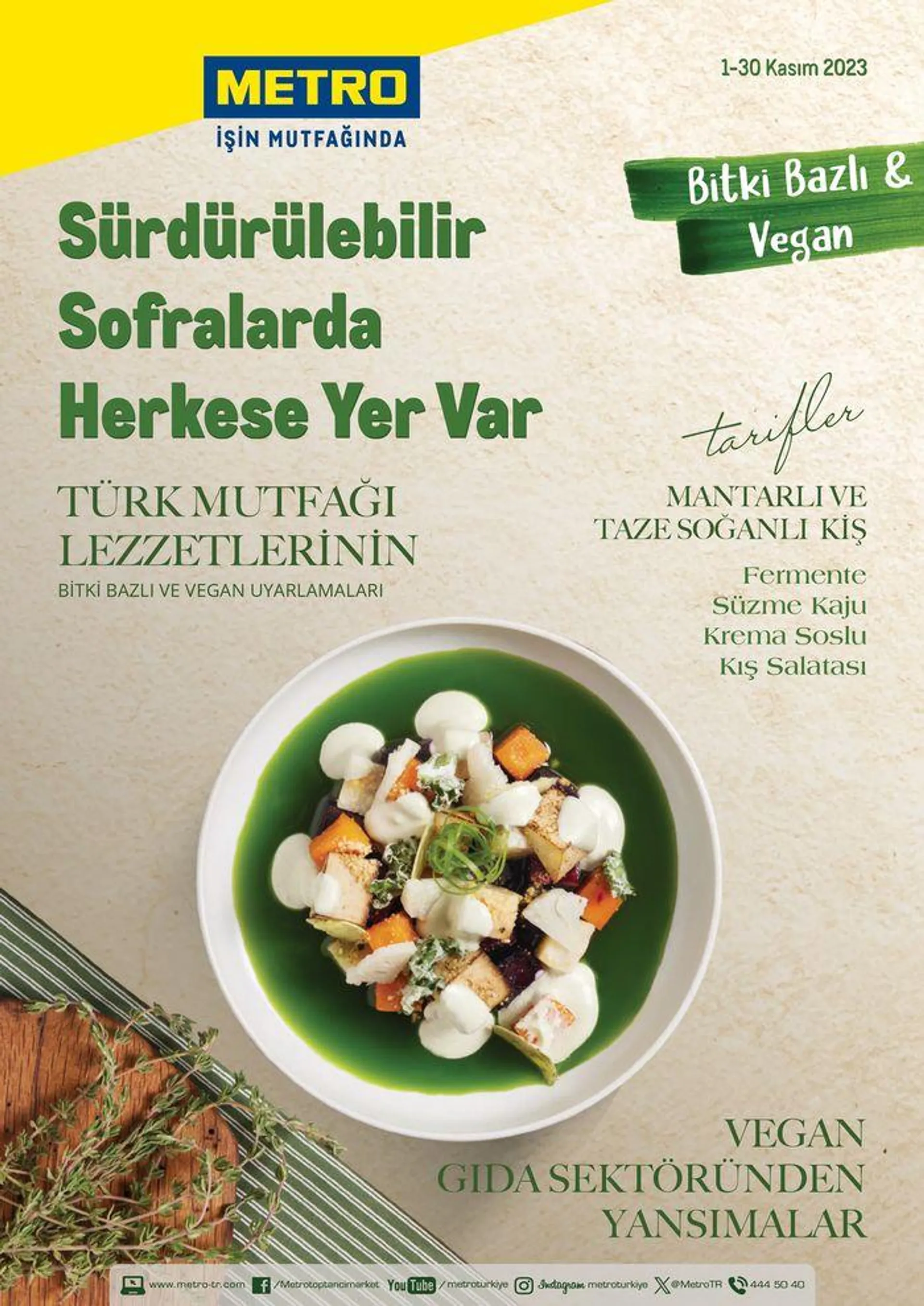 Bitki Bazlı ve Vegan - 1