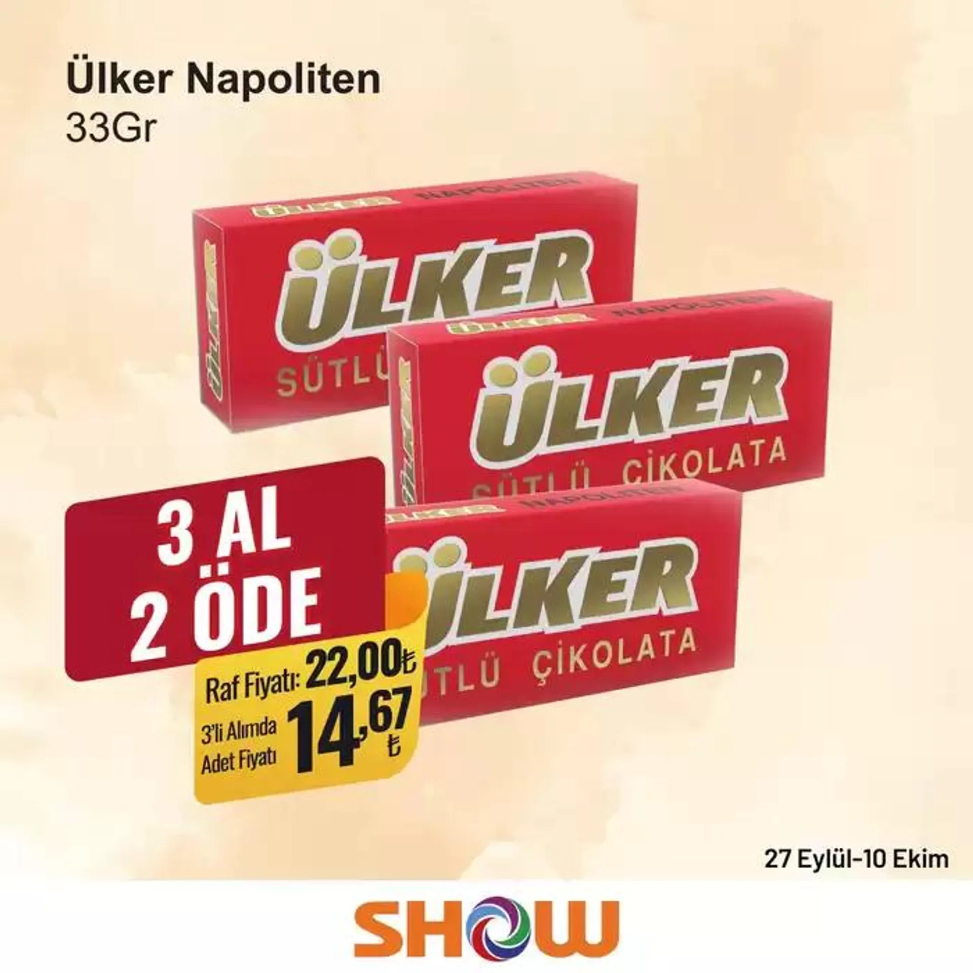 Katalog Show Market katalog 1 Ekim - 15 Ekim 2024 - aktüel Sayfa 4