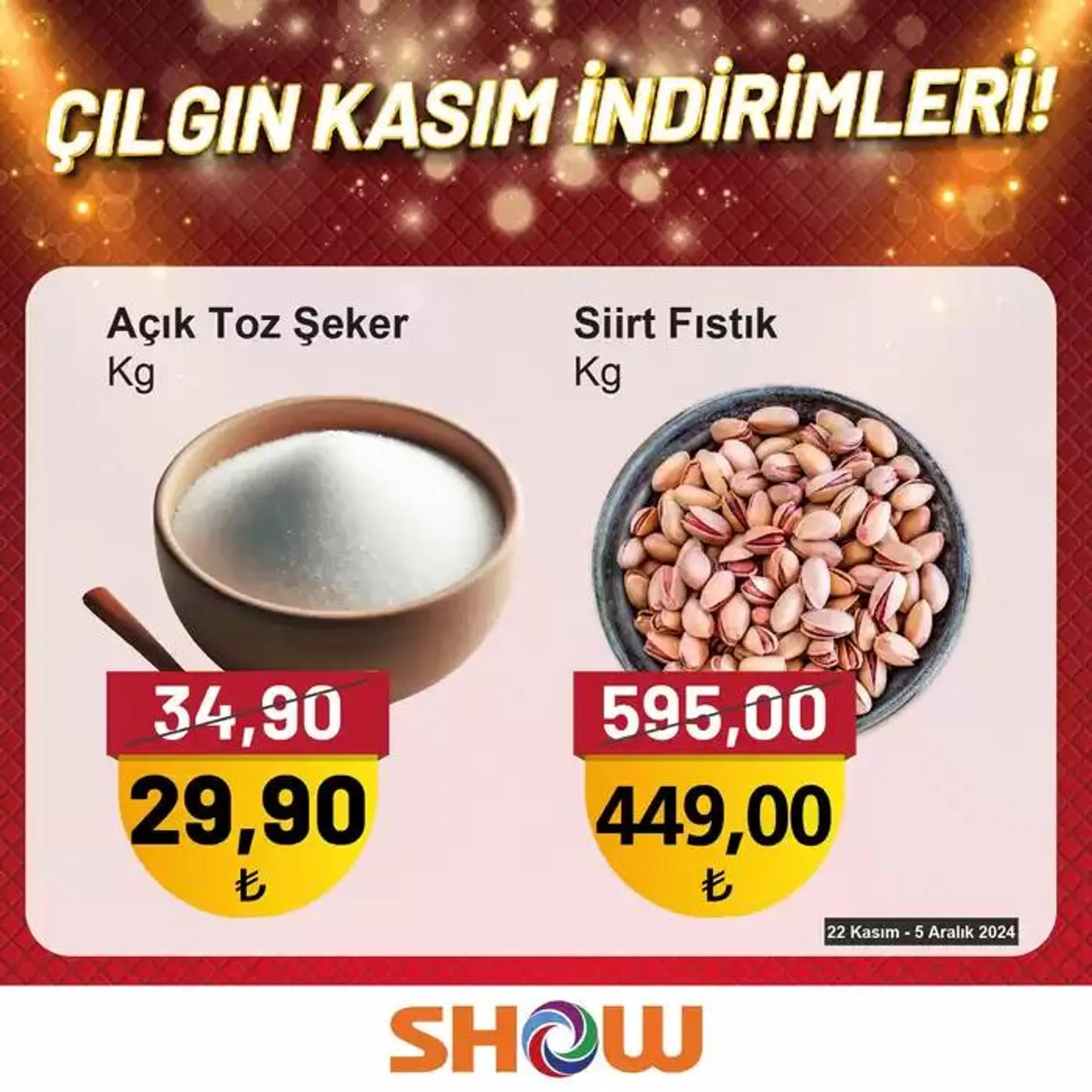 Katalog Show Market katalog 26 Kasım - 10 Aralık 2024 - aktüel Sayfa 2