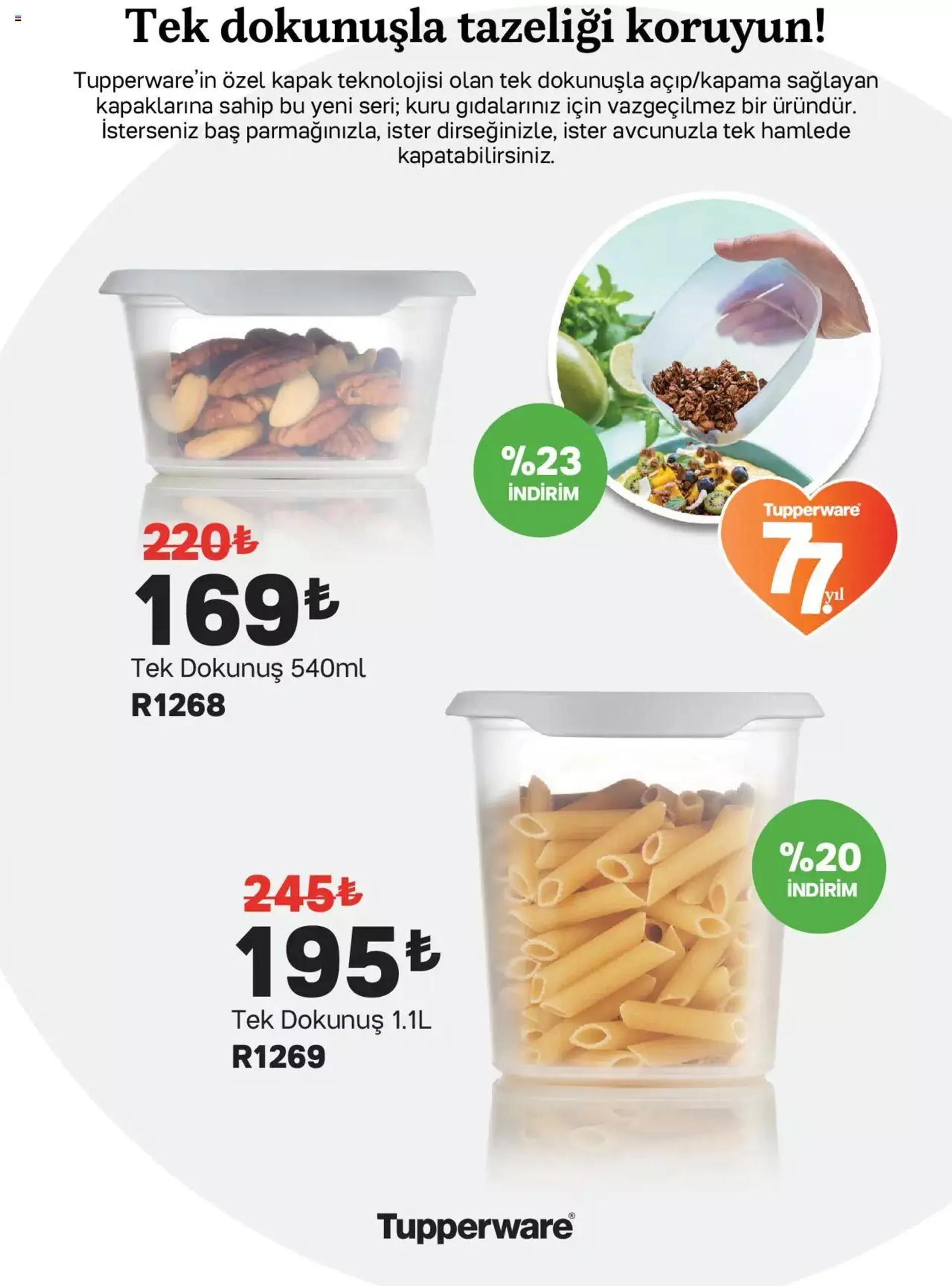 Katalog Tupperware Katalog 4 Eylül - 1 Kasım 2023 - aktüel Sayfa 31