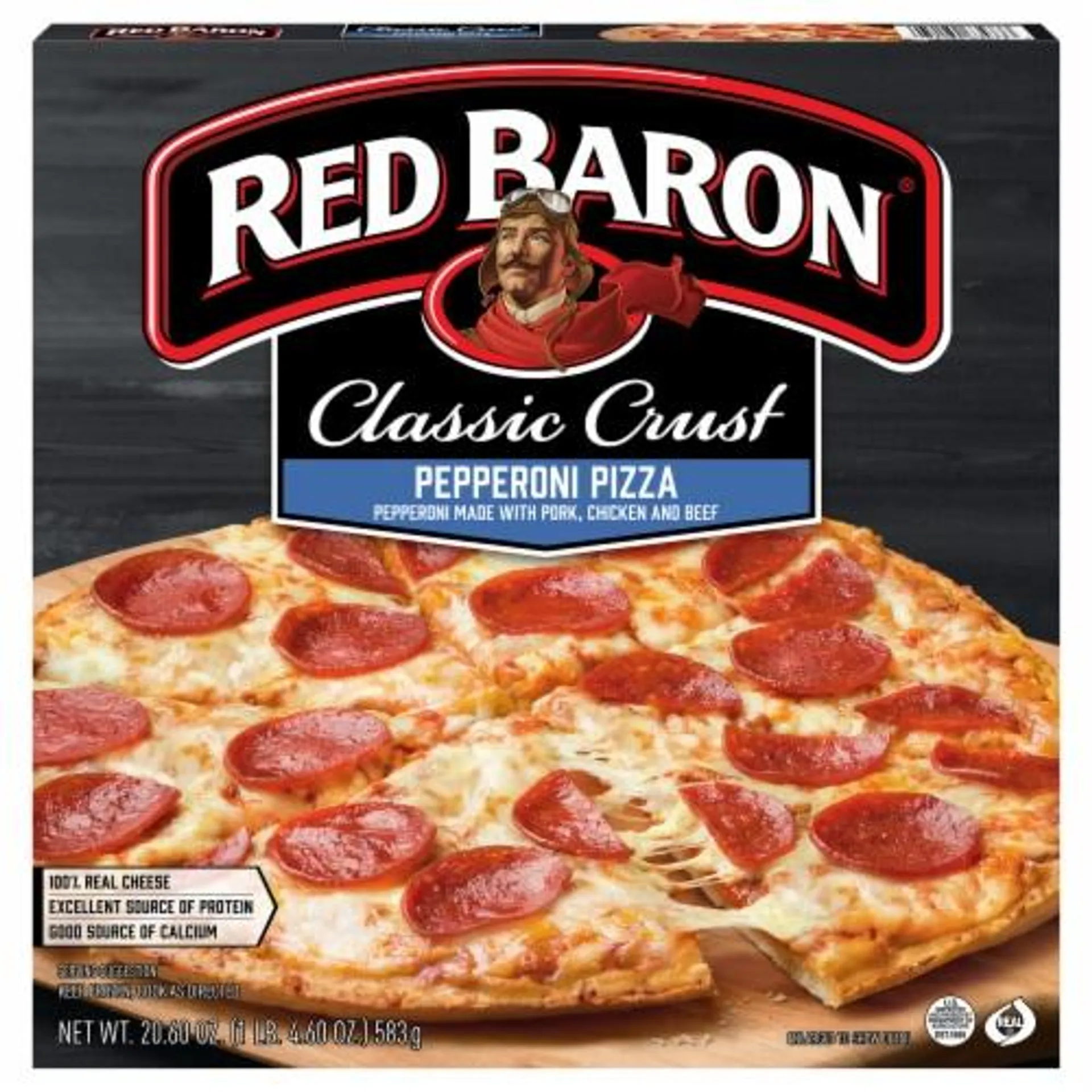 Red Baron Pepperoni Classic Crust Frozen Pizza